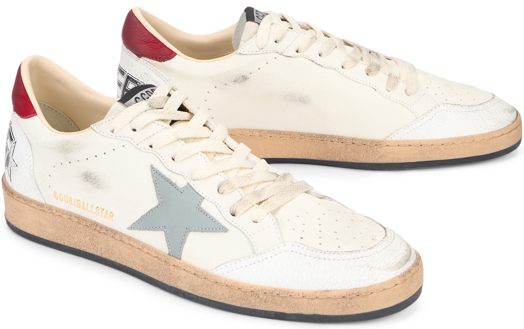 GOLDEN GOOSE Men's Premium Leather Ball Star Sneakers