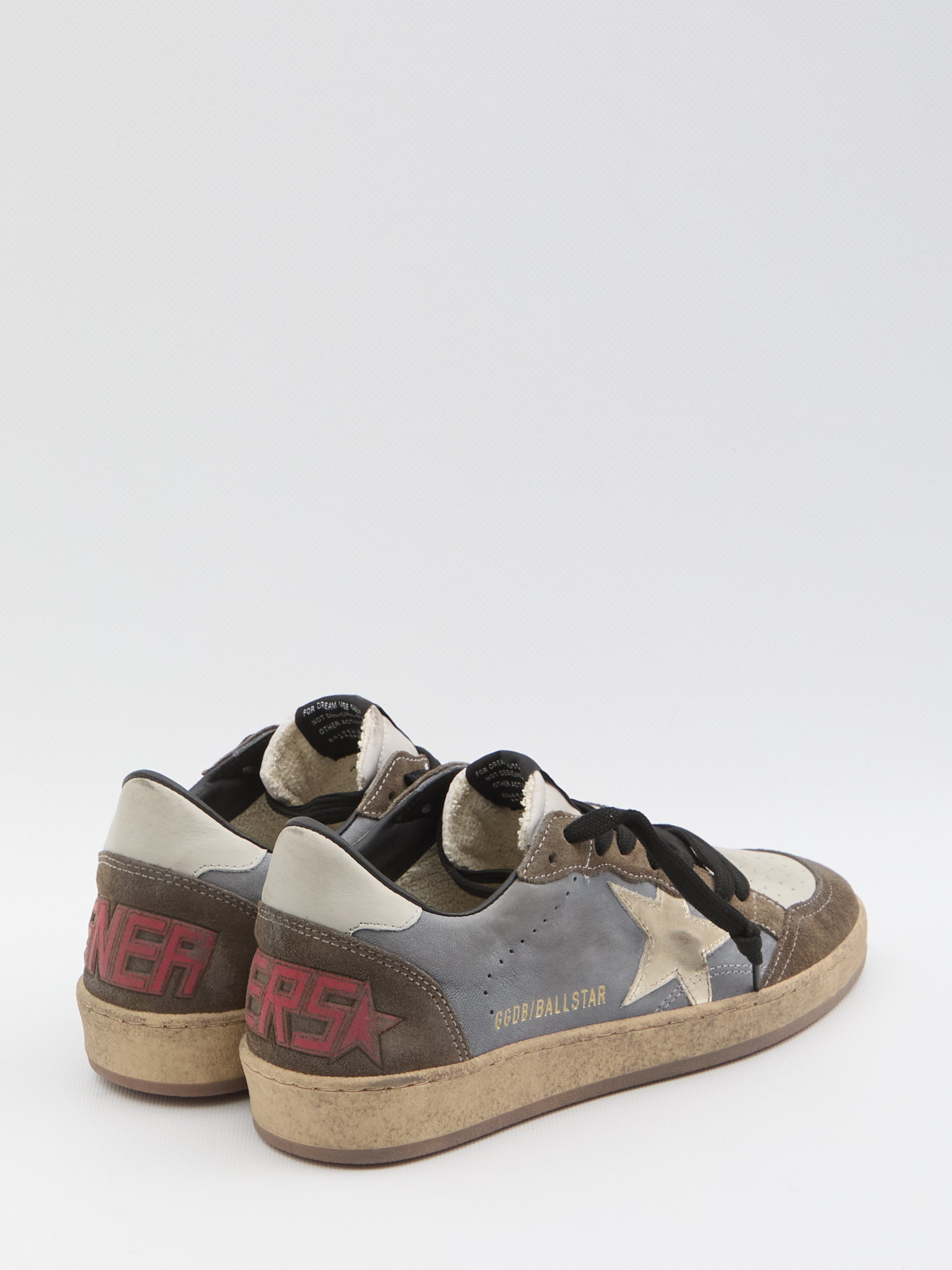 GOLDEN GOOSE Suede Low Top Sneakers for Men