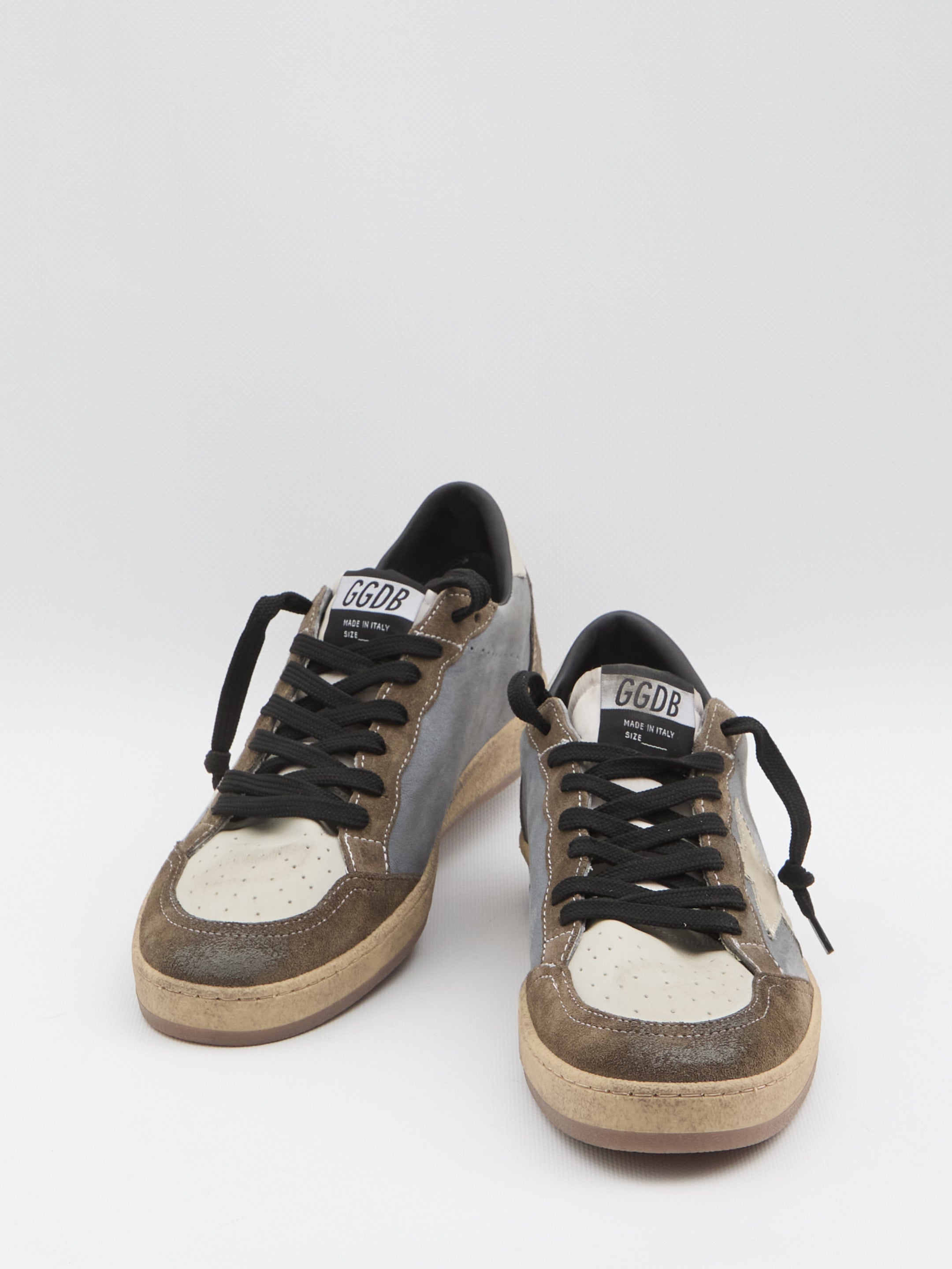 GOLDEN GOOSE Ballstar Suede Sneakers for Men