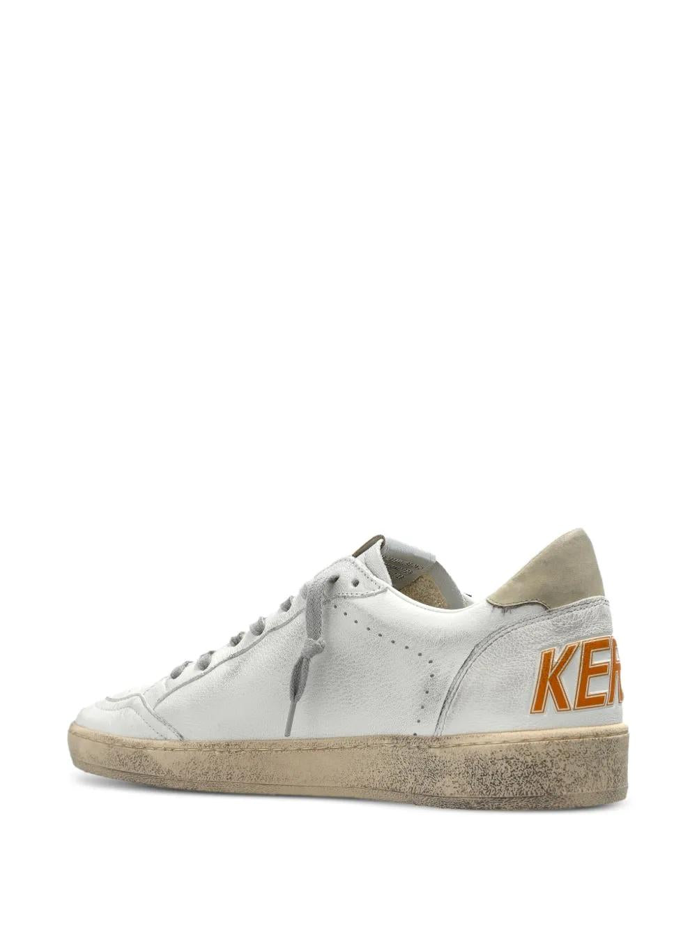 GOLDEN GOOSE Men's Leather Ball Star Sneakers