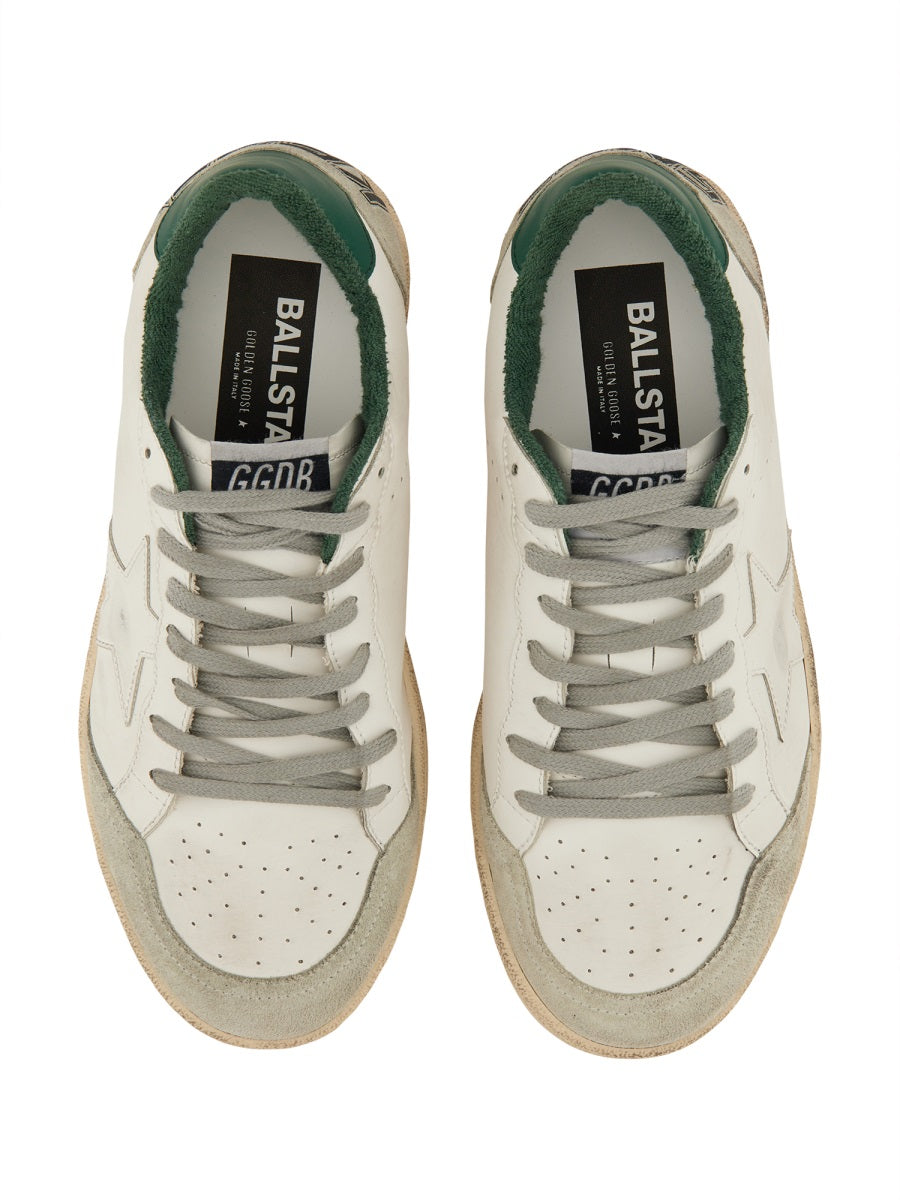 GOLDEN GOOSE Ball Star Leather Sneakers - Men's Fashion Footwear