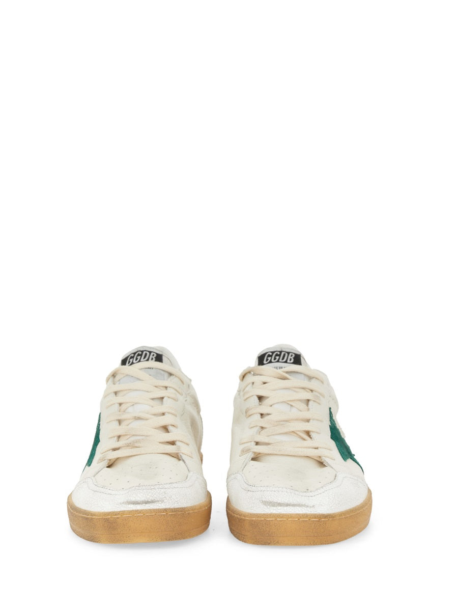 GOLDEN GOOSE Men's Leather Sneaker Ball Star