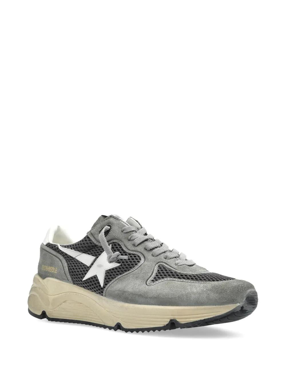 GOLDEN GOOSE Multicolor Suede and Mesh Running Sneakers for Men