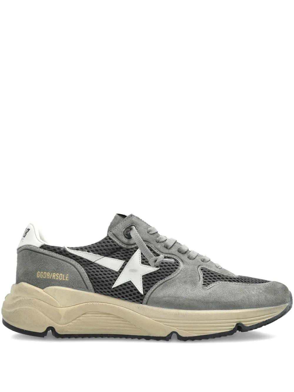 GOLDEN GOOSE Multicolor Suede and Mesh Running Sneakers for Men