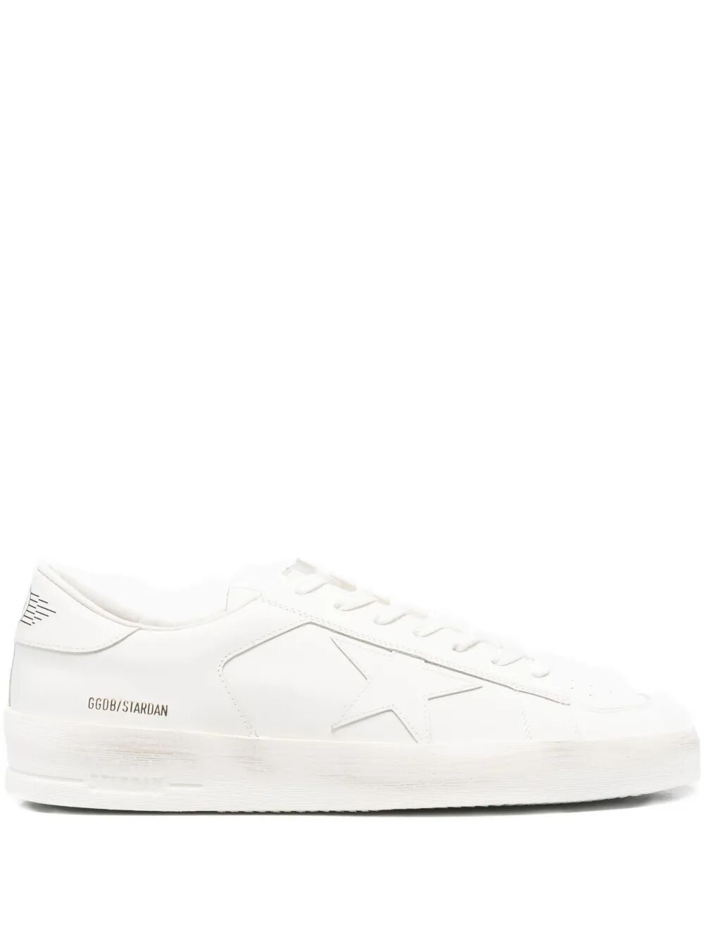 GOLDEN GOOSE Men's Stardust Leather Upper Sneakers