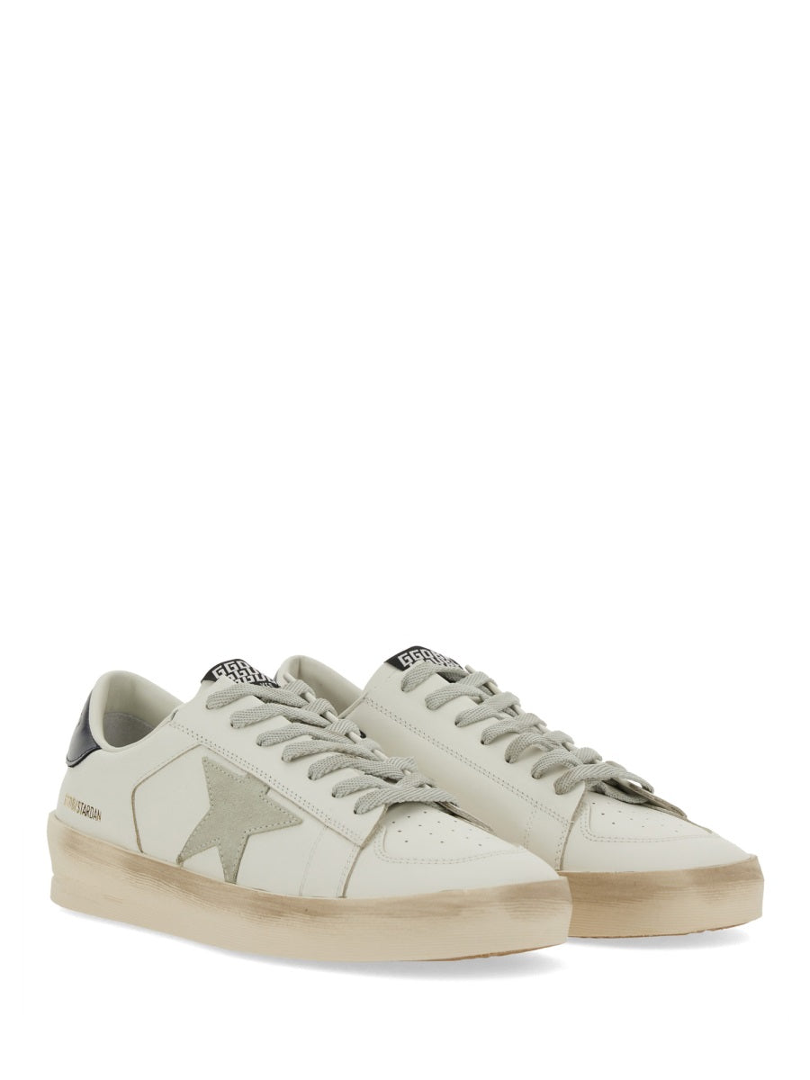 GOLDEN GOOSE Stardan Mini Leather Sneakers for Men