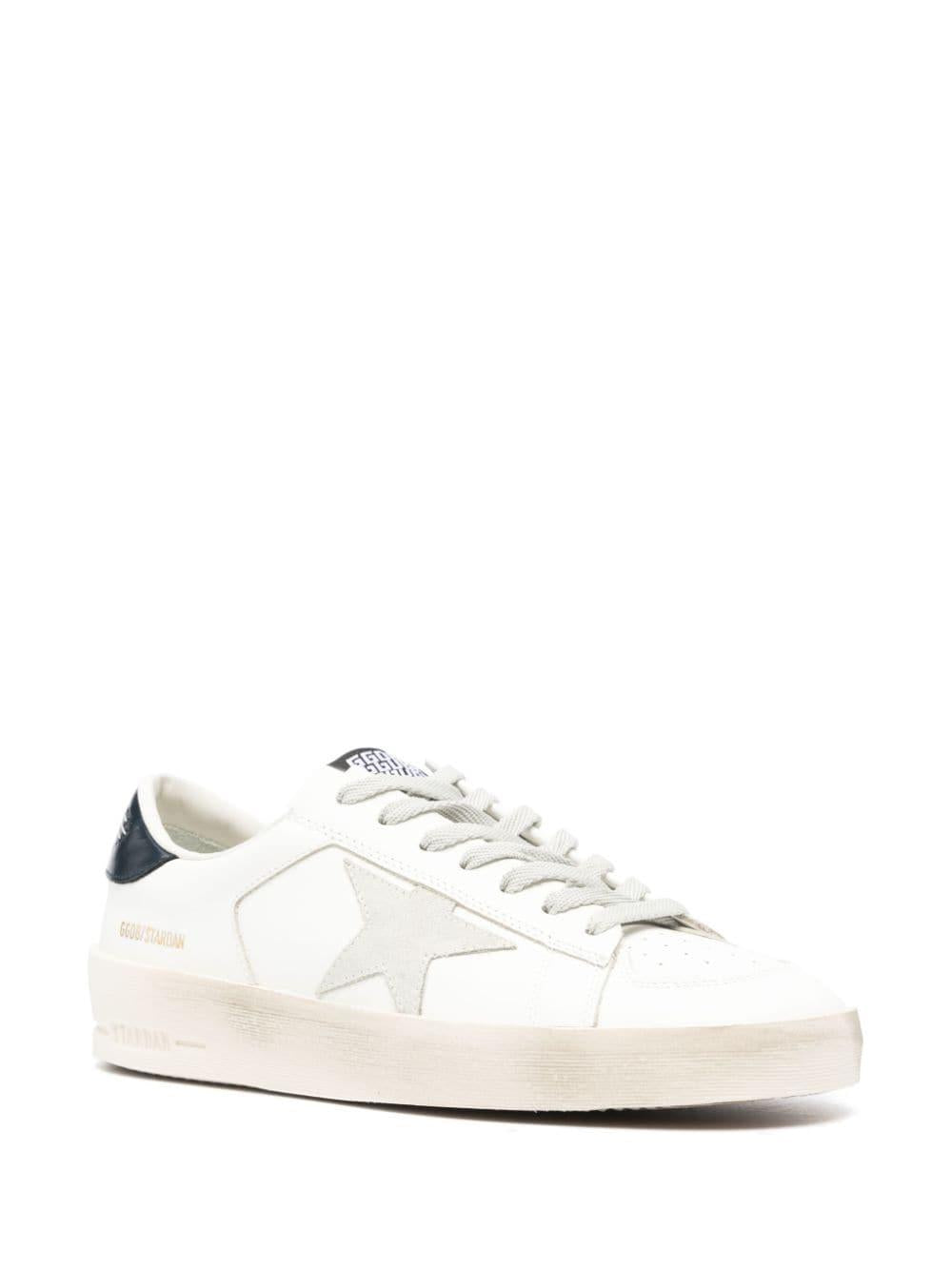GOLDEN GOOSE Leather Low-Top Sneakers for Men