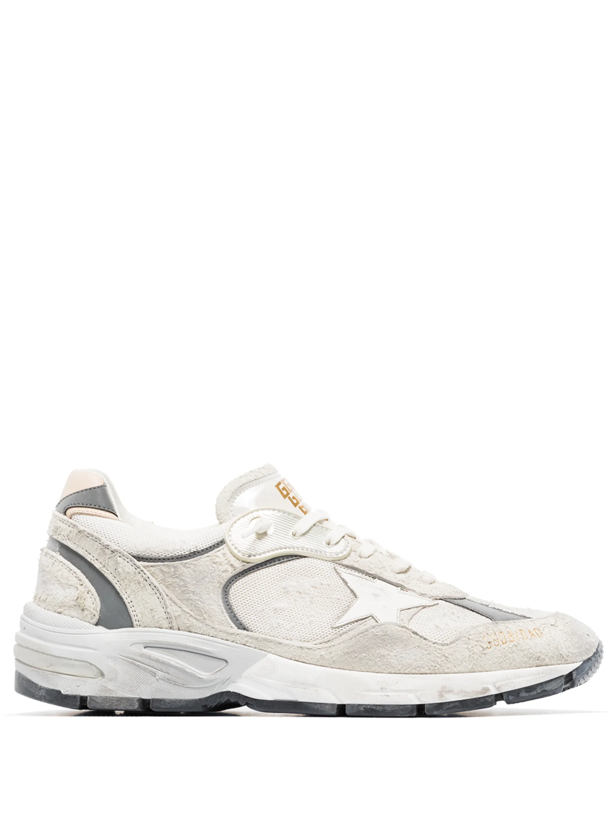 GOLDEN GOOSE Dad-Star Men's Suede and Leather Sneakers