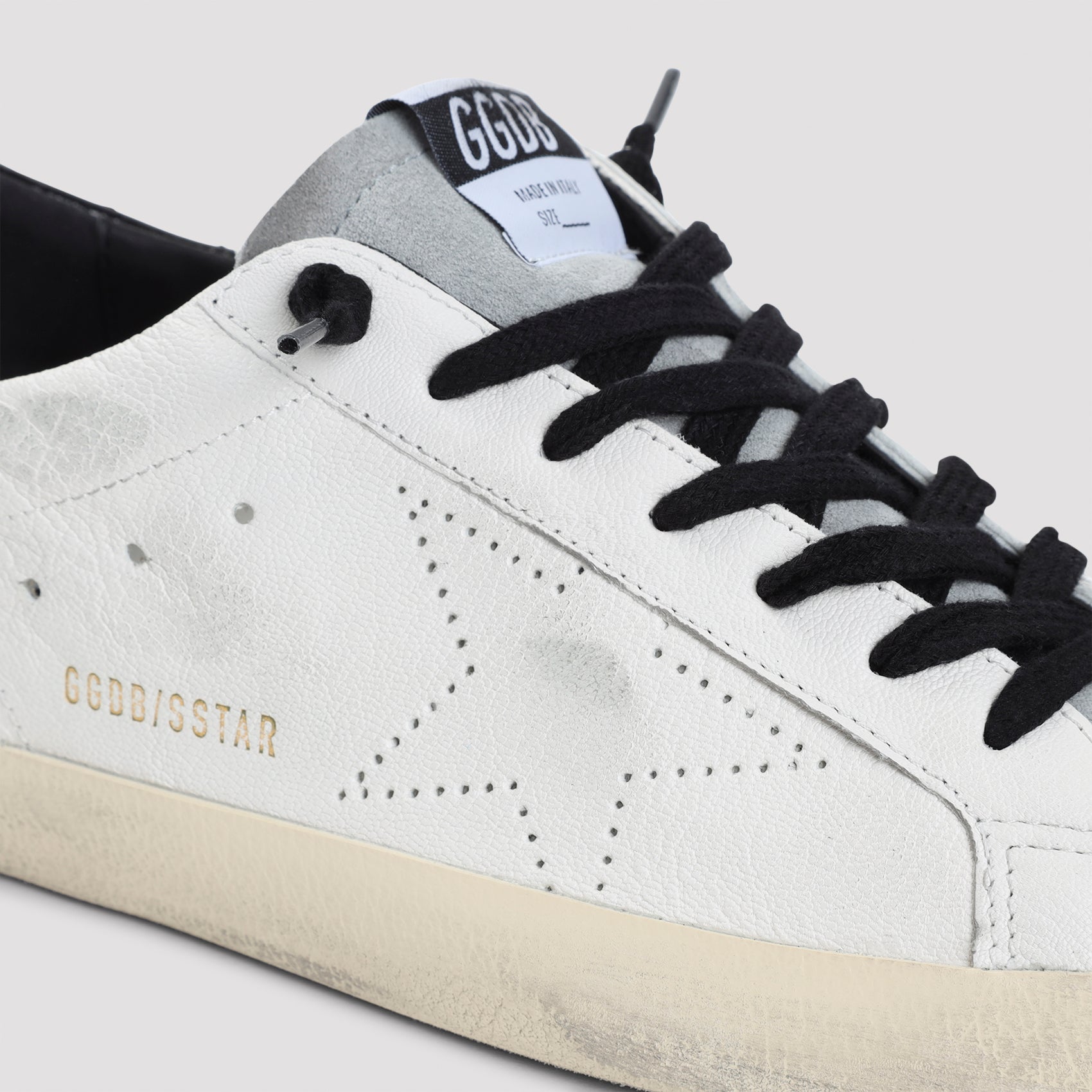 GOLDEN GOOSE Super-Star Nappa Upper Suede Toe Sneakers