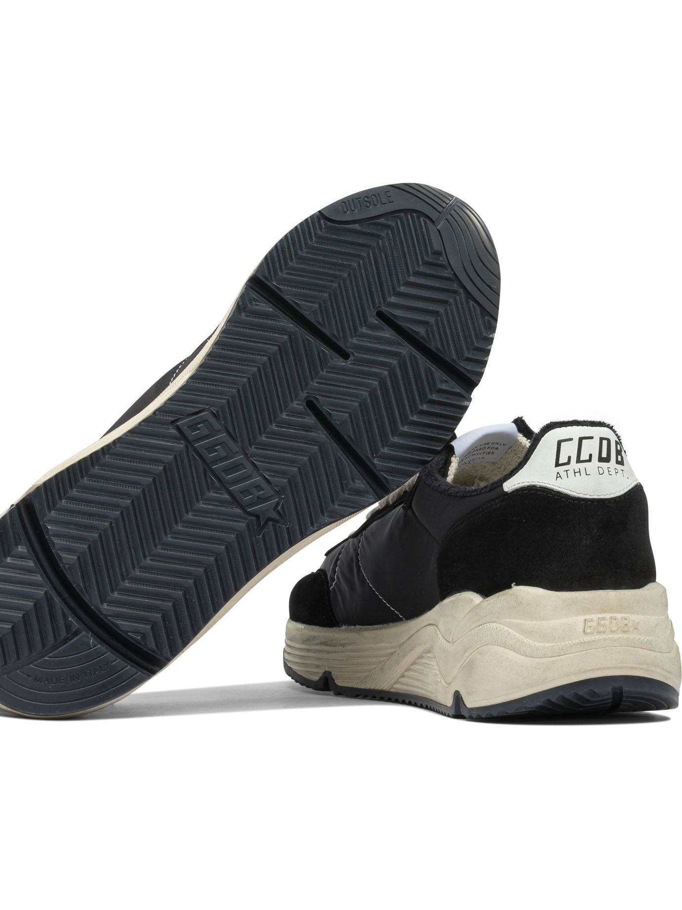 GOLDEN GOOSE Men's Stylish Slip-On Sneakers with Running Sole