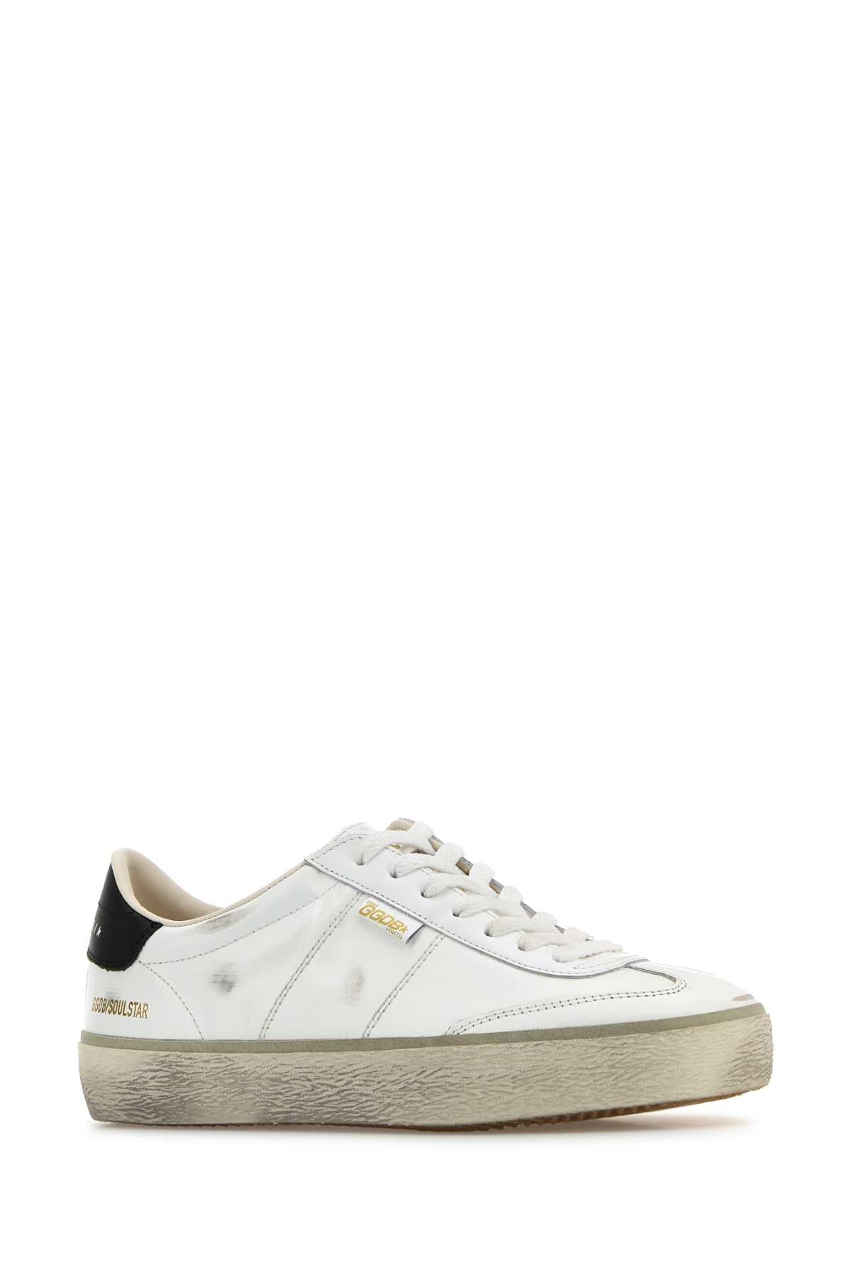 GOLDEN GOOSE Lace-Up Distressed Sneakers for Men