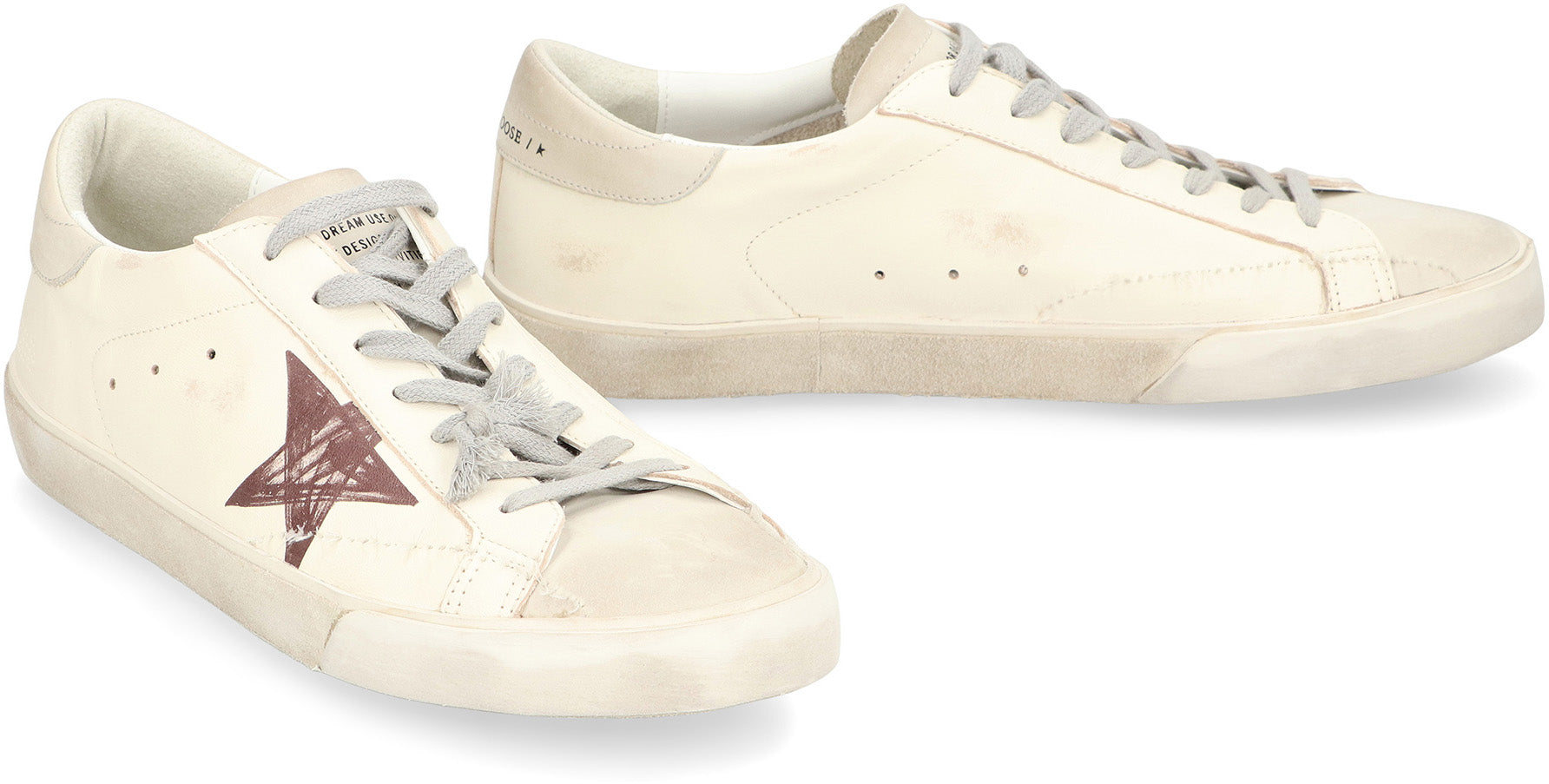 GOLDEN GOOSE Low-Top Super-Star Sneakers for Men