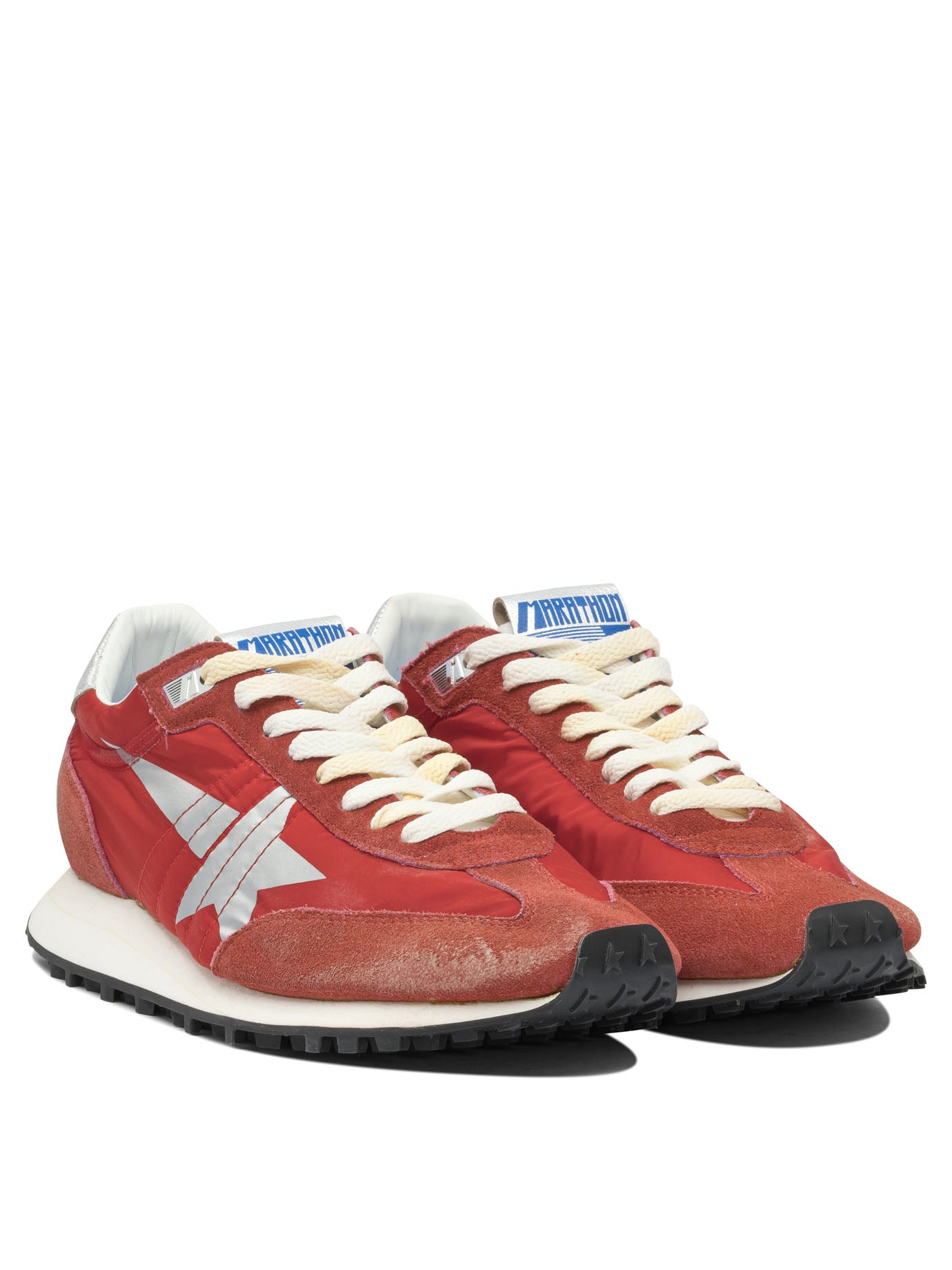 GOLDEN GOOSE Men's Premium Running Sneakers with Suede Accents