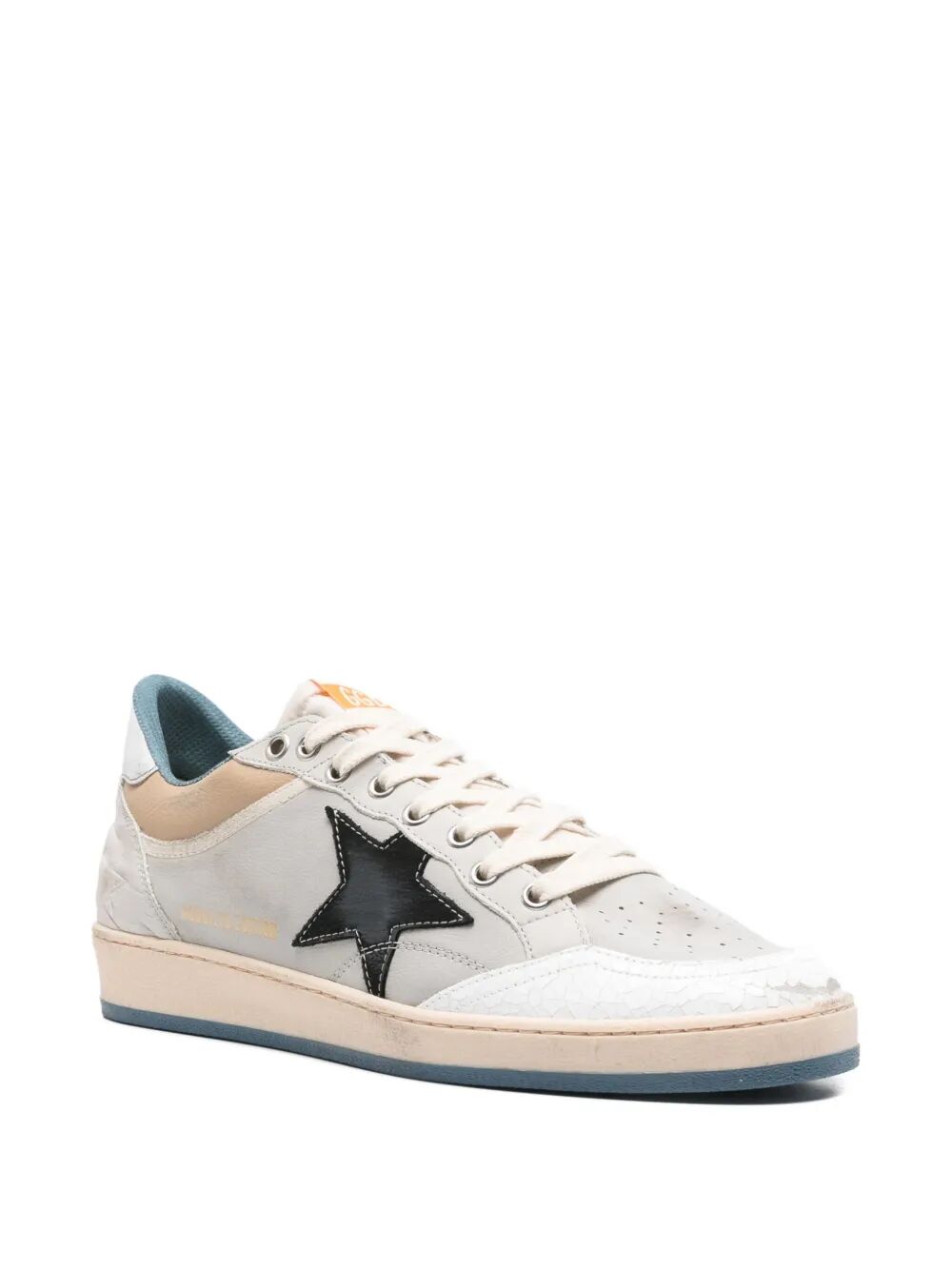 GOLDEN GOOSE Leather Multicolor Sneakers for Men