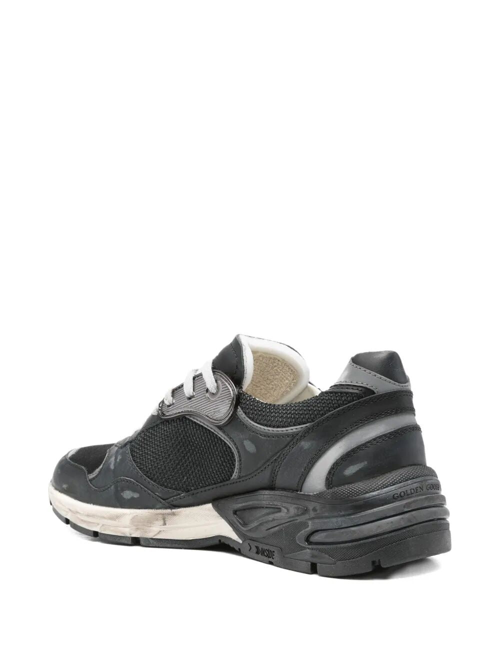 GOLDEN GOOSE Leather and Mesh Running Dad Sneaker