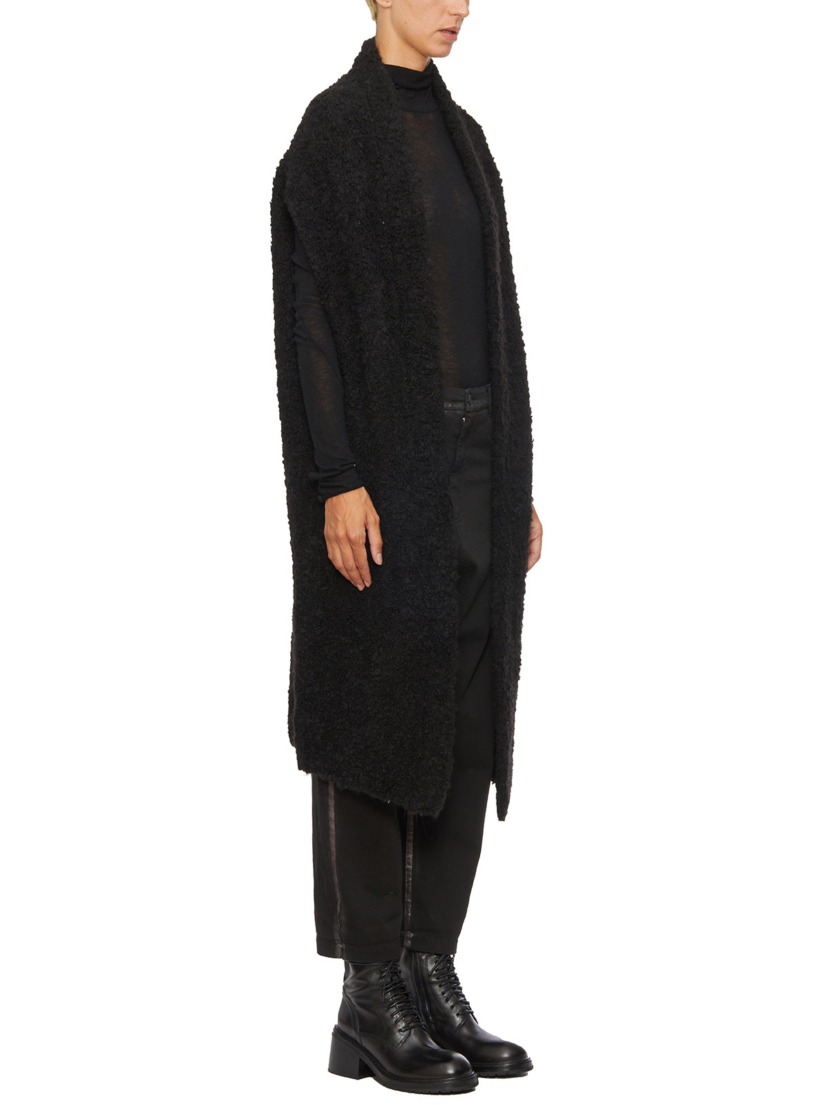 GIORGIO BRATO Cozy Bucle Sweater with Zip - Size S