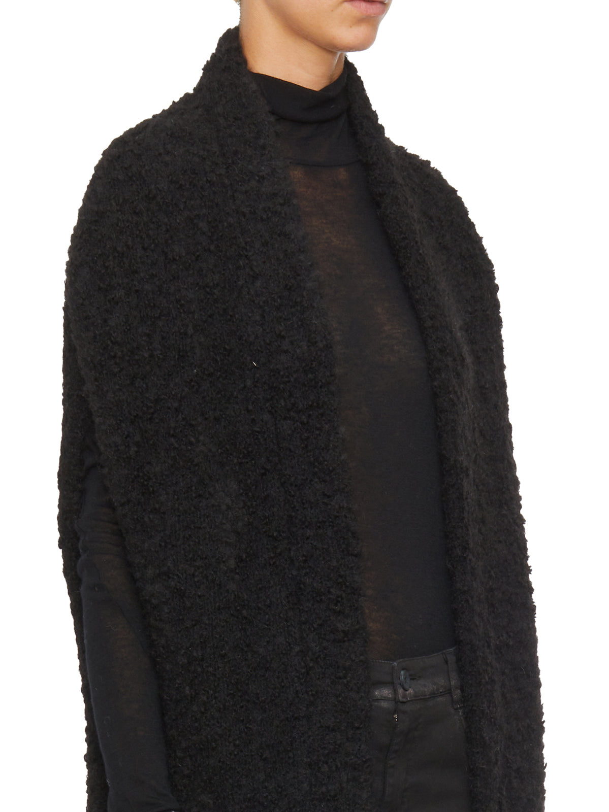 GIORGIO BRATO Cozy Bucle Sweater with Zip - Size S
