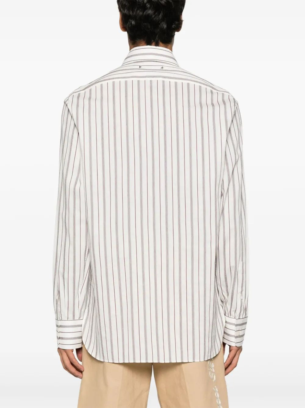 GOLDEN GOOSE Men's Regular Cotton Shirt - Seasonal Style