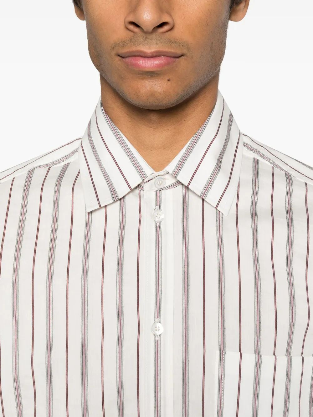 GOLDEN GOOSE Men's Regular Cotton Shirt - Seasonal Style