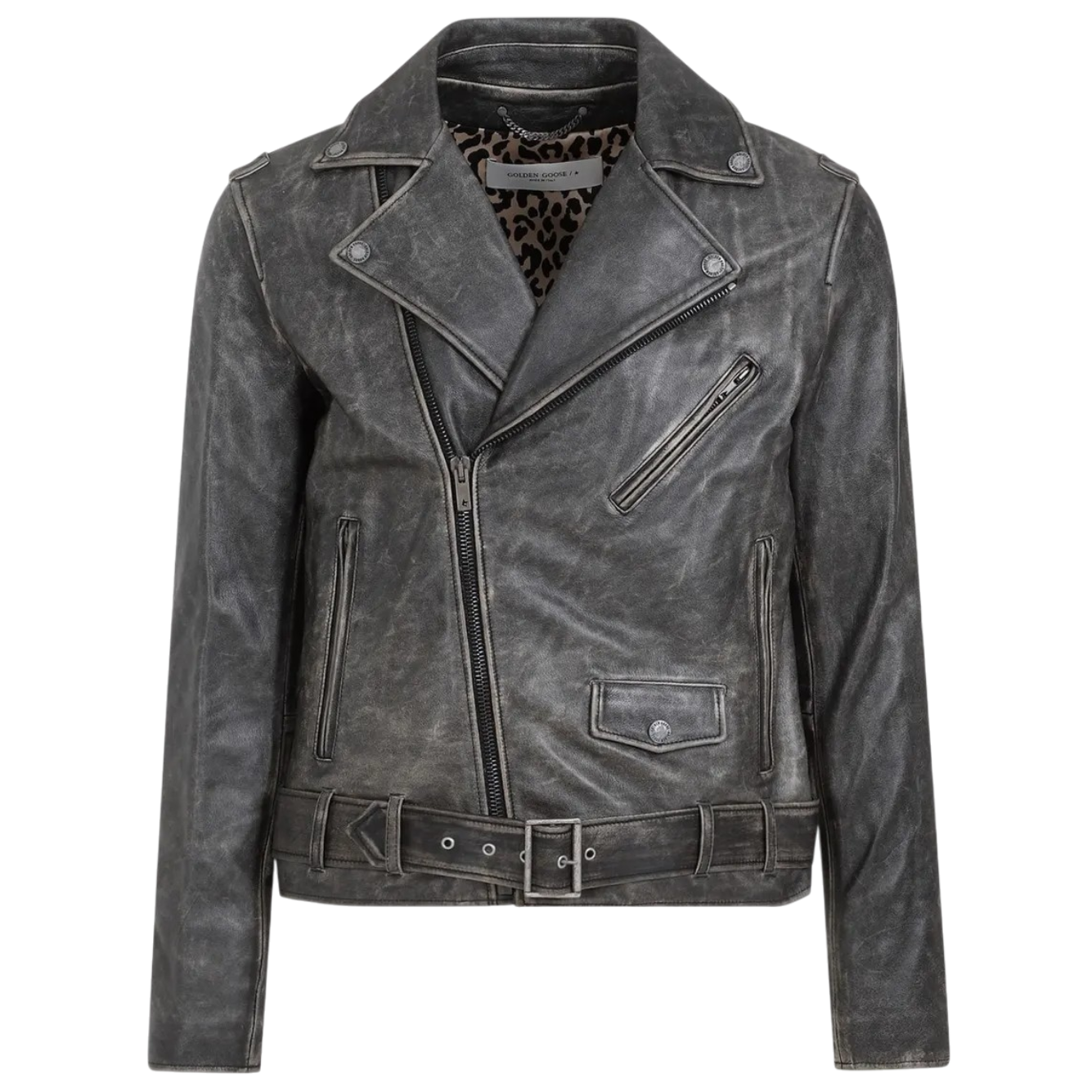 GOLDEN GOOSE Men's Classic Cow Leather Jacket
