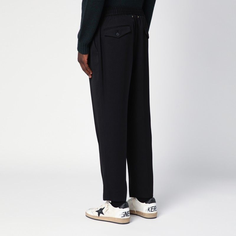 GOLDEN GOOSE Twill Drawstring Pants for Men - Spring Summer 25