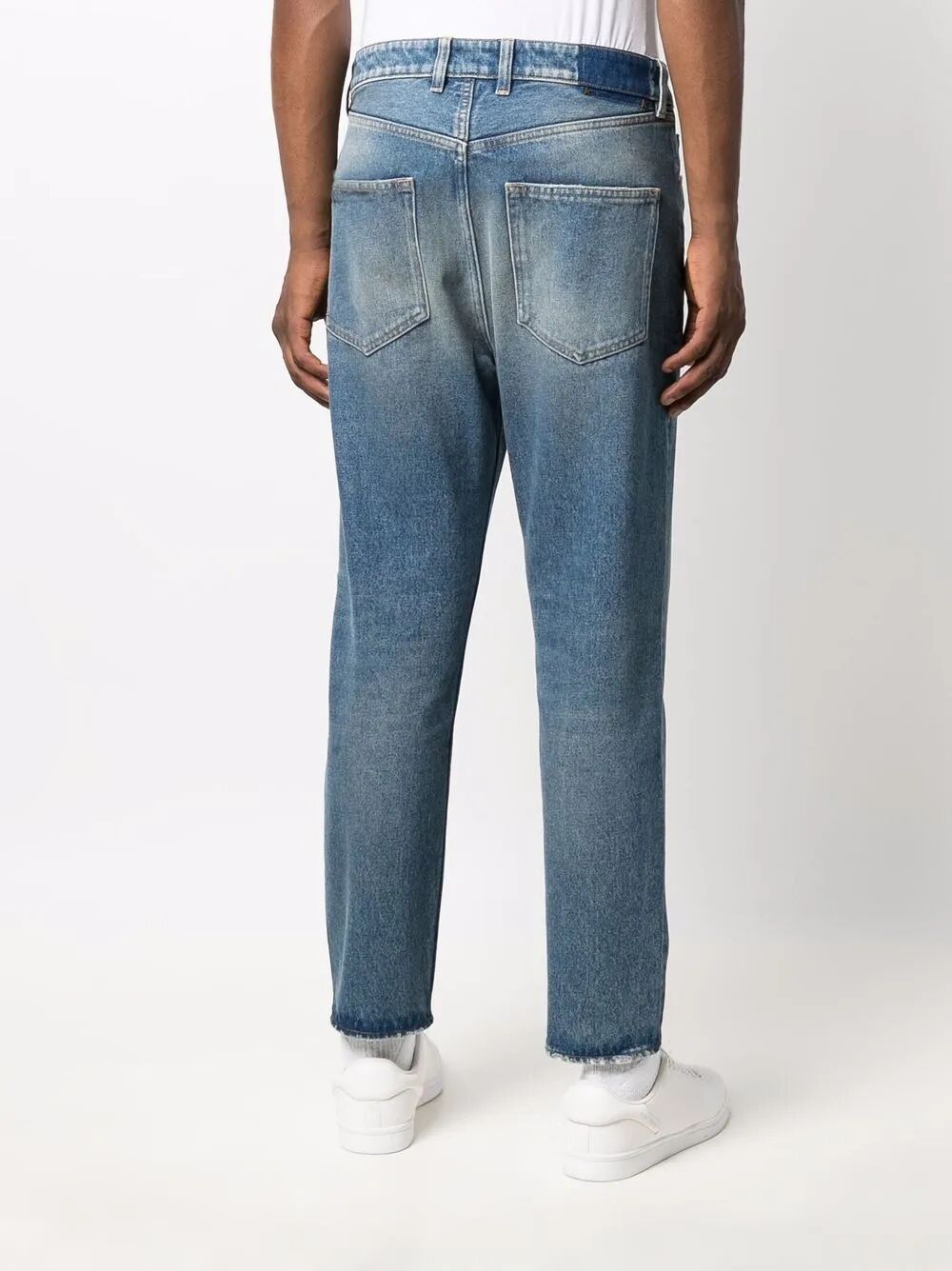 GOLDEN GOOSE Men's Medium Stone Washed Denim Pants
