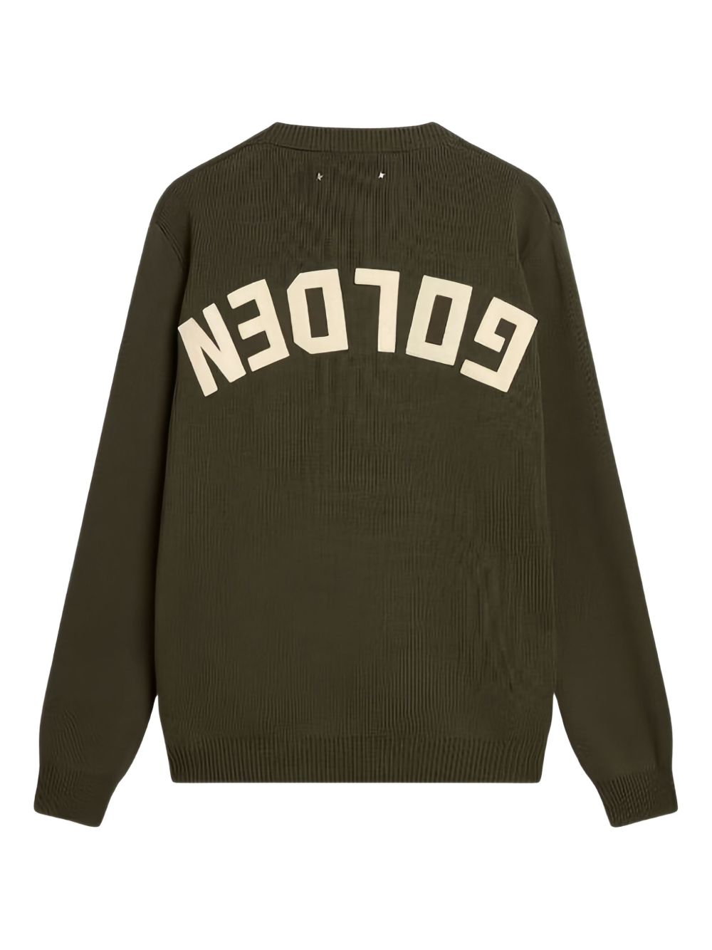 GOLDEN GOOSE Logo Organic Cotton Sweater for Men