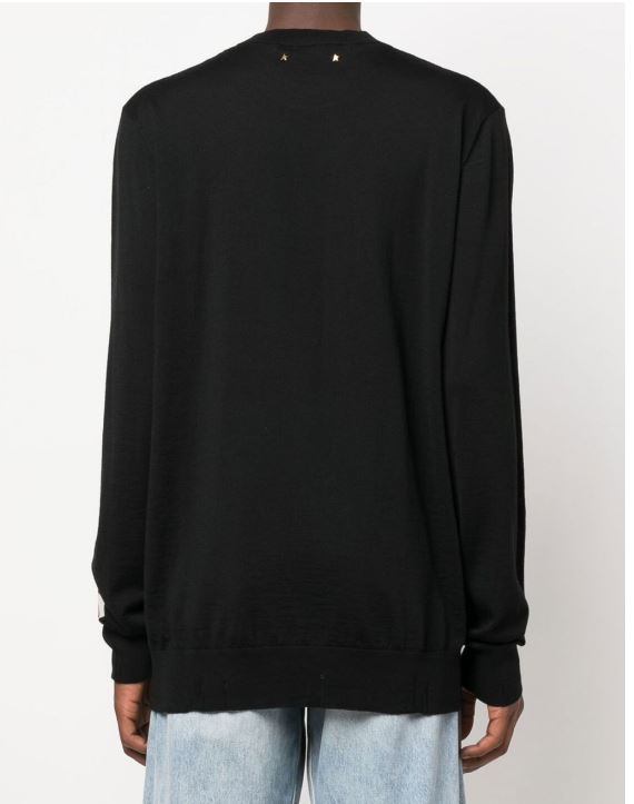 GOLDEN GOOSE Men's Virgin Wool Sweater