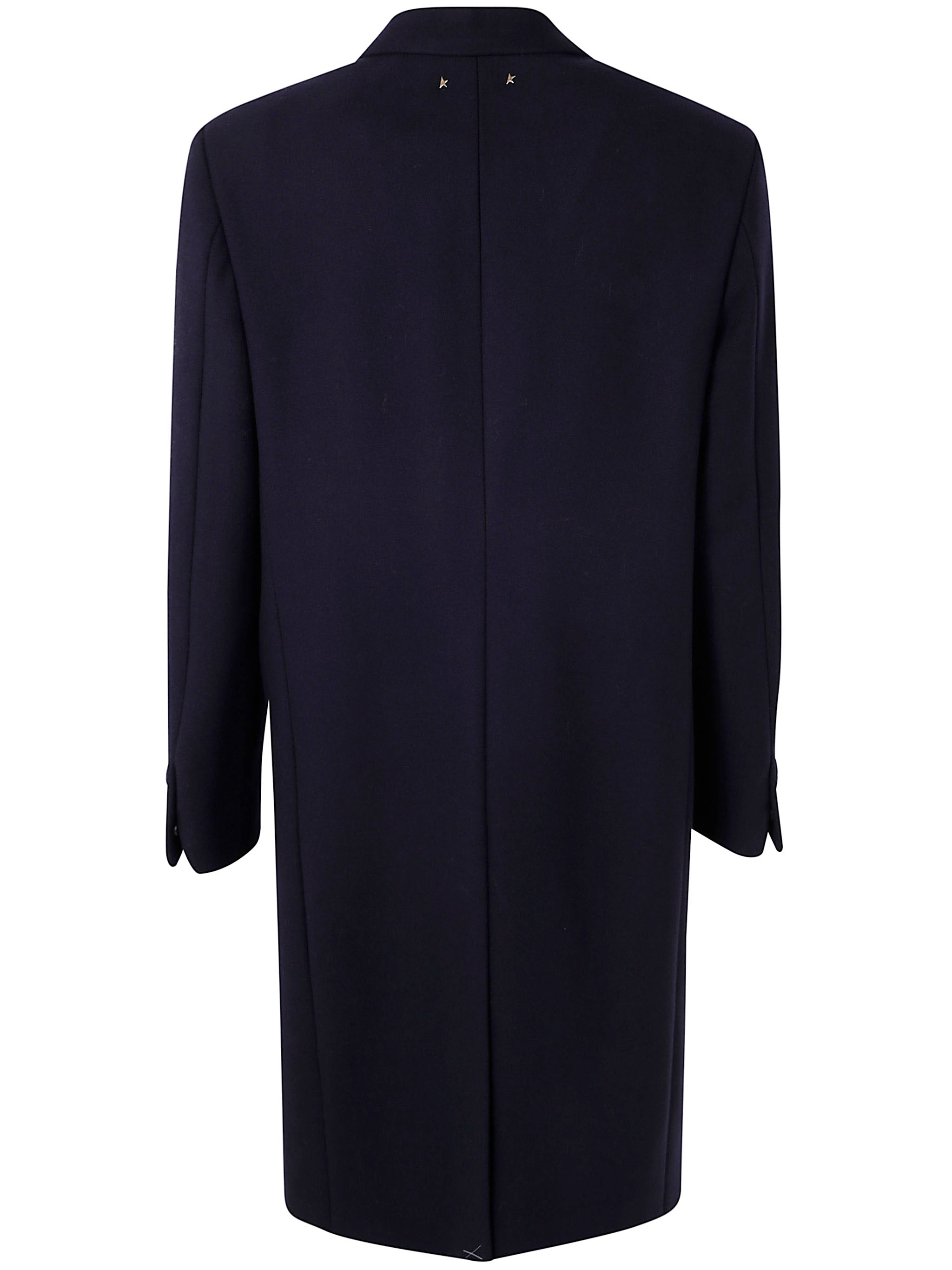 GOLDEN GOOSE Men's Single Breasted Jacket in Cloth Fabric