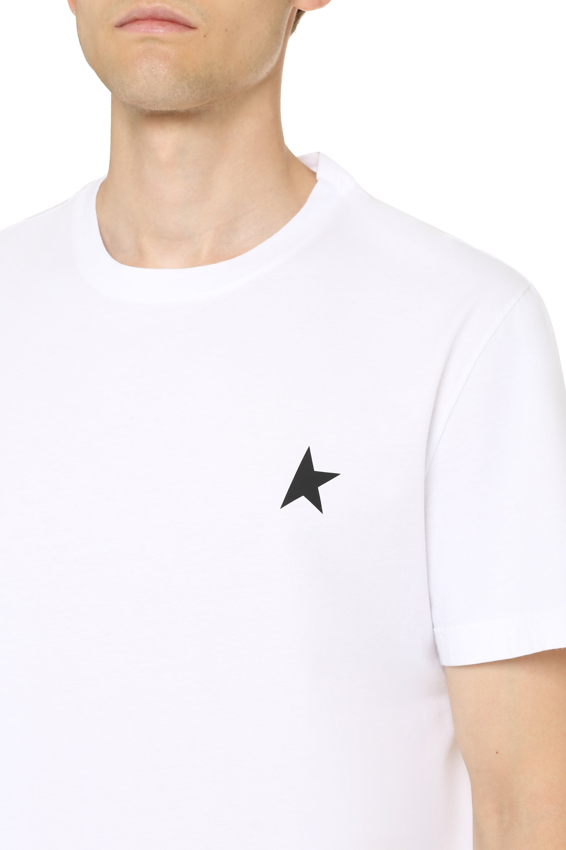 GOLDEN GOOSE Classic Cotton T-Shirt for Men