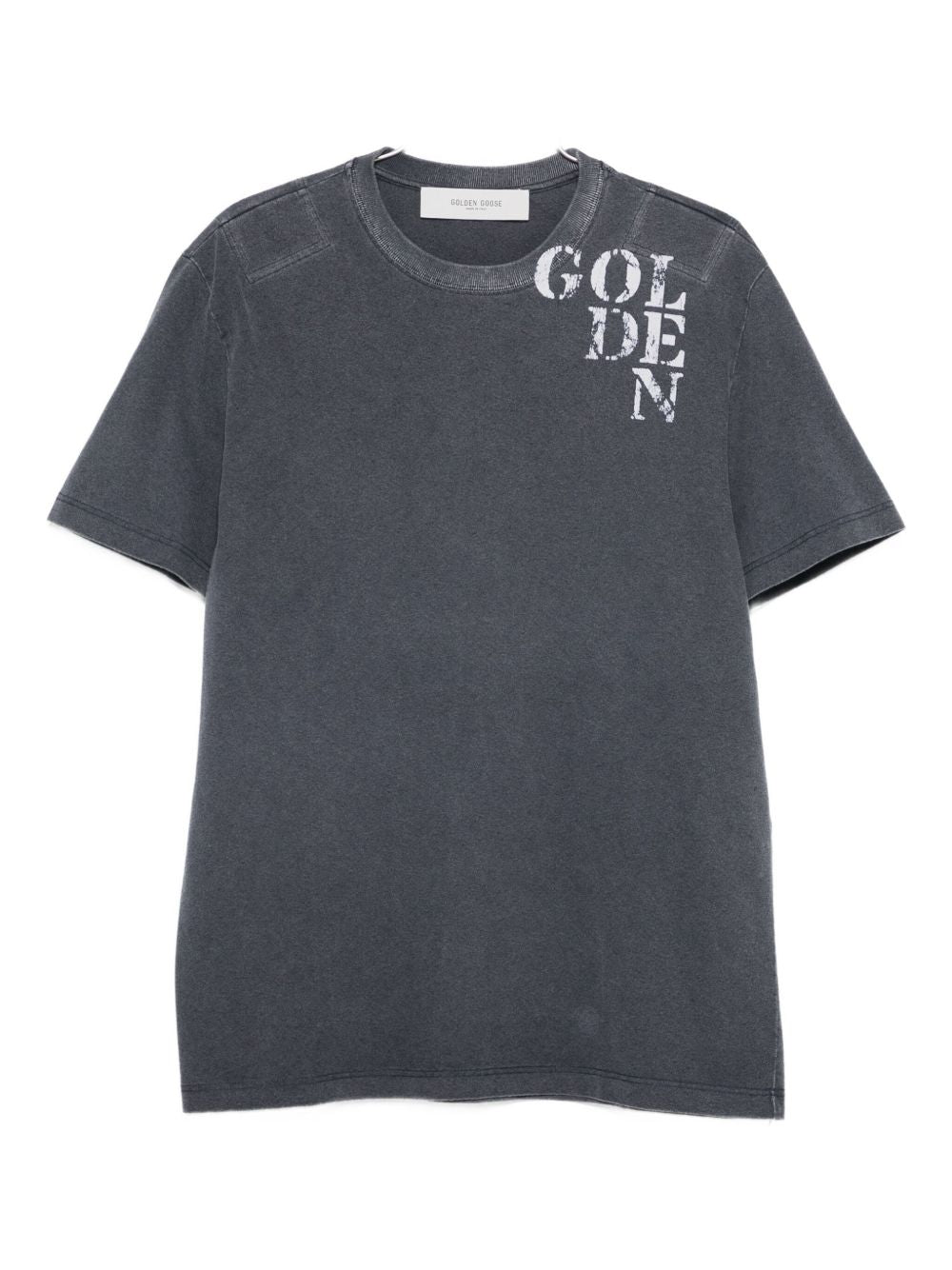 GOLDEN GOOSE Crew Neck Cotton T-Shirt