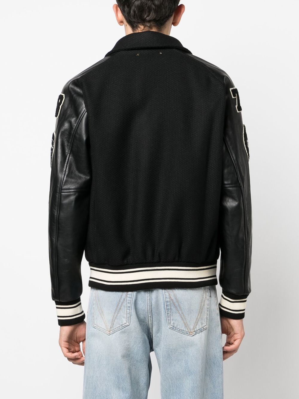 GOLDEN GOOSE Men's Wool Bomber Jacket