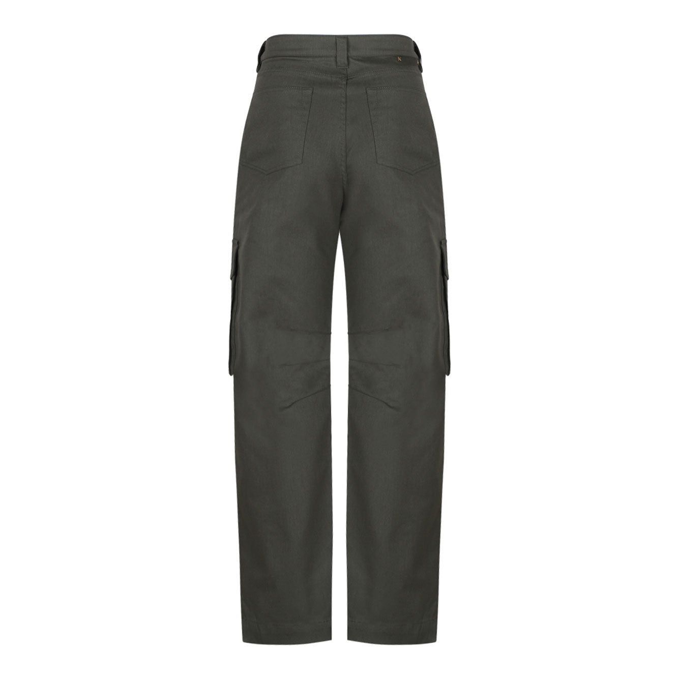 GOLDEN GOOSE Sleek Cotton Blend Trousers for Men - IVY GREEN