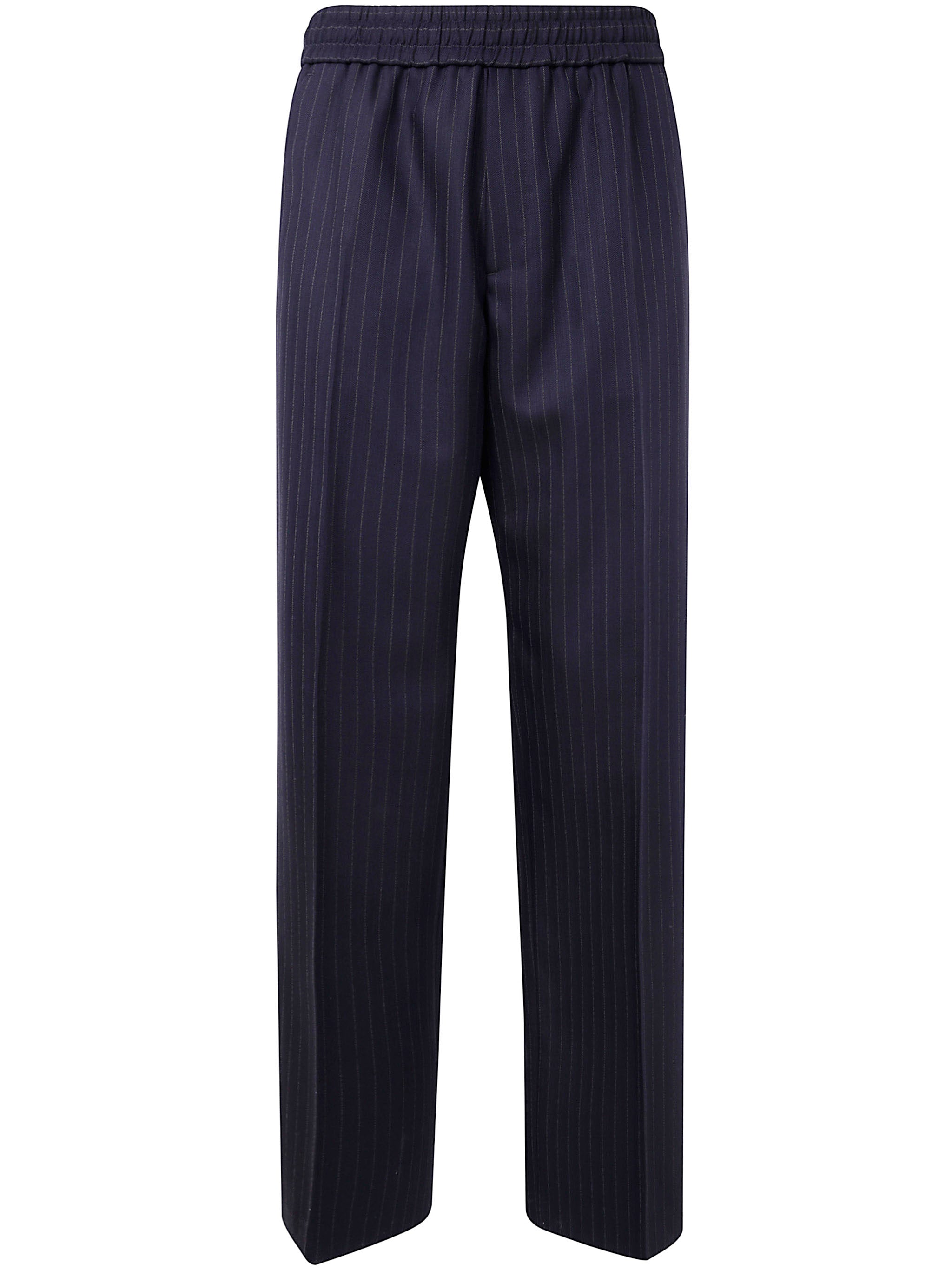 GOLDEN GOOSE Men's Wide Jogging Pants with Pinstripes