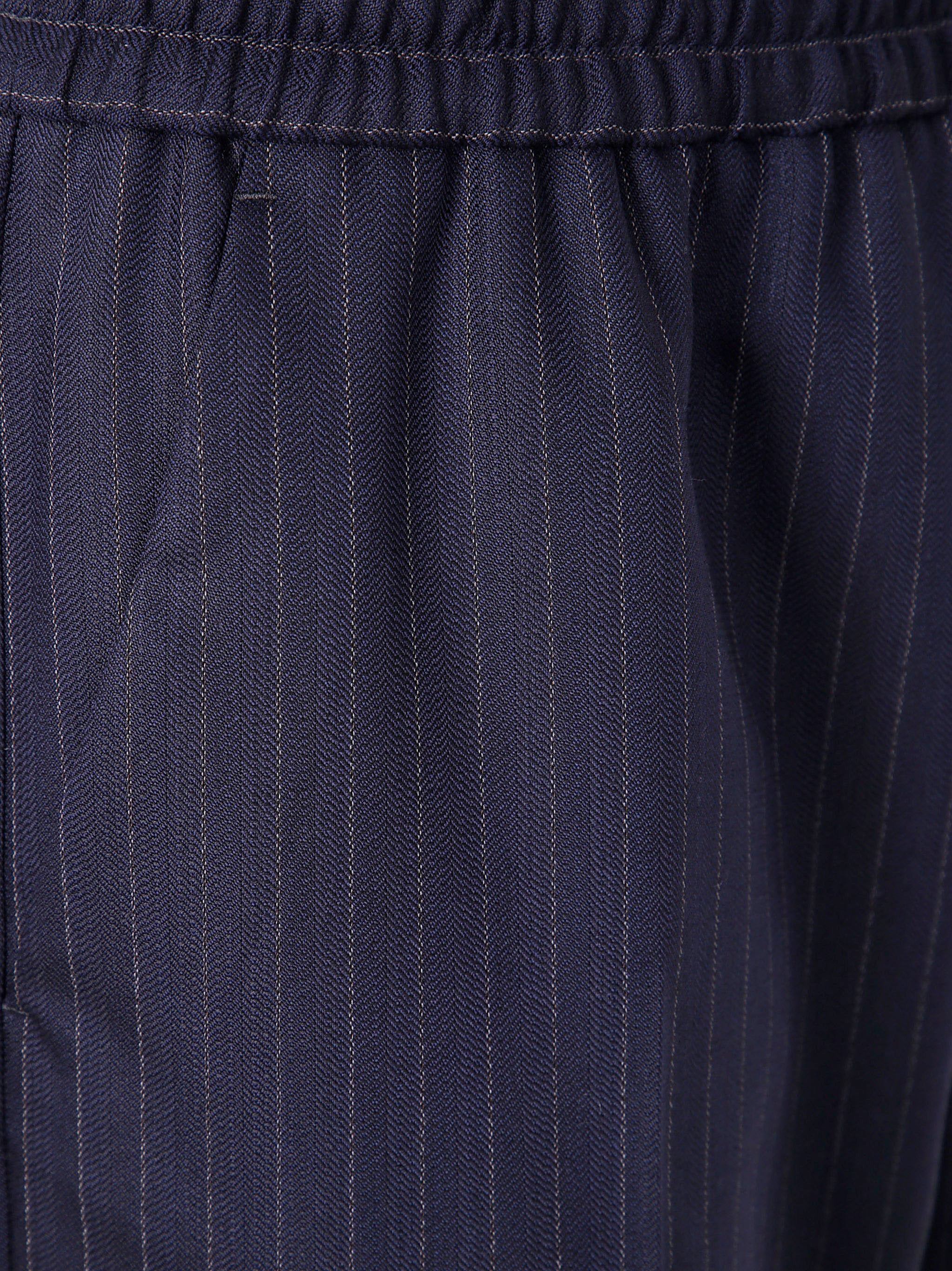 GOLDEN GOOSE Men's Wide Jogging Pants with Pinstripes