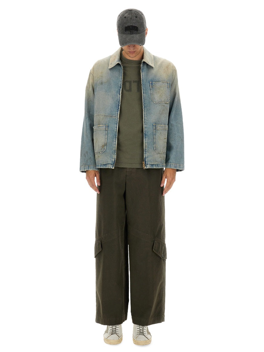 GOLDEN GOOSE Men's Denim Cotton Jacket