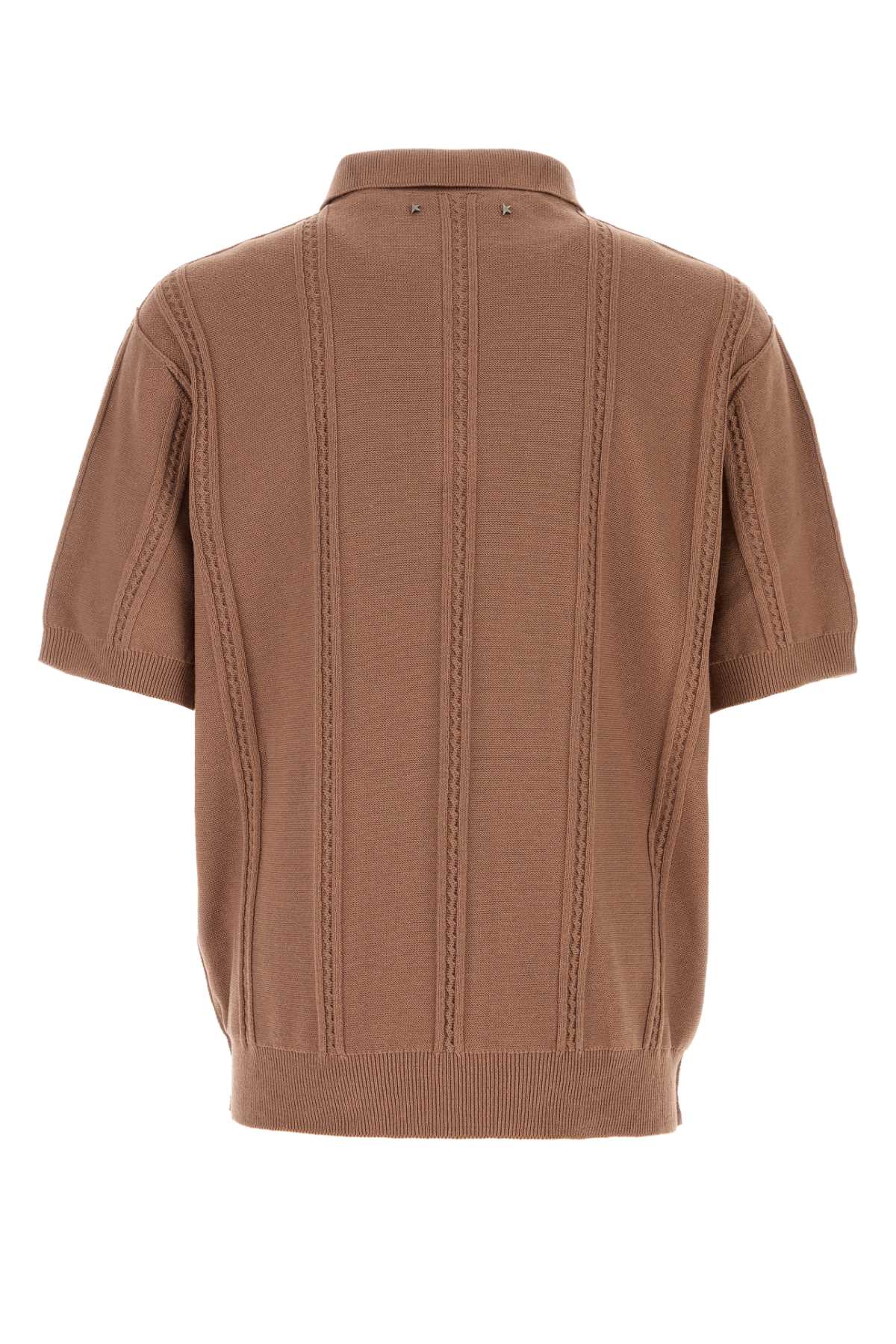 GOLDEN GOOSE Men's Cotton and Polyester Polo Shirt - FW25 Collection