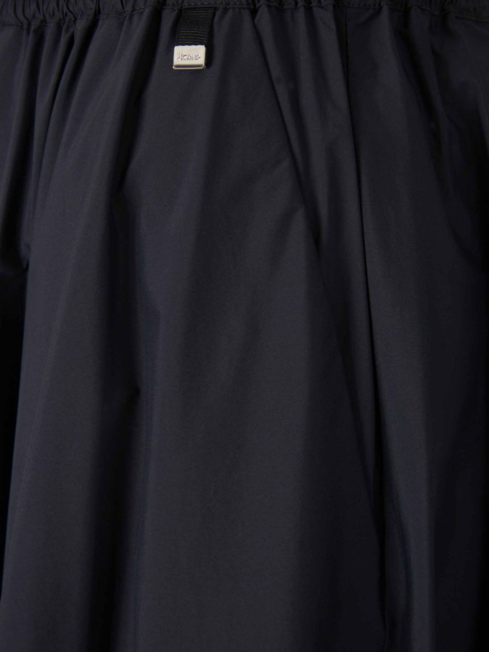 HERNO Women's Mini Nylon Skirt with Elastic Waist