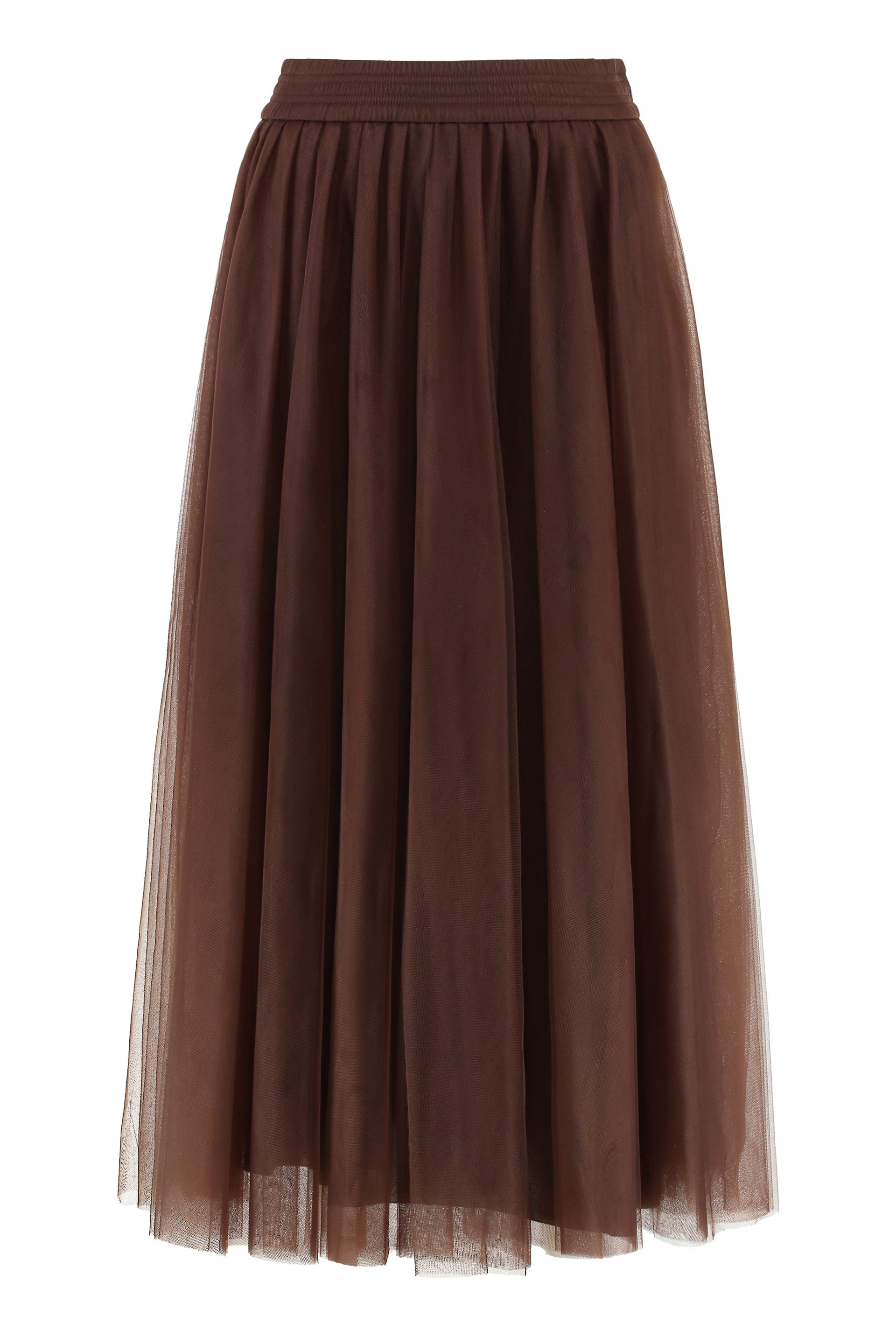 FABIANA FILIPPI Elegant Midi Tulle Skirt