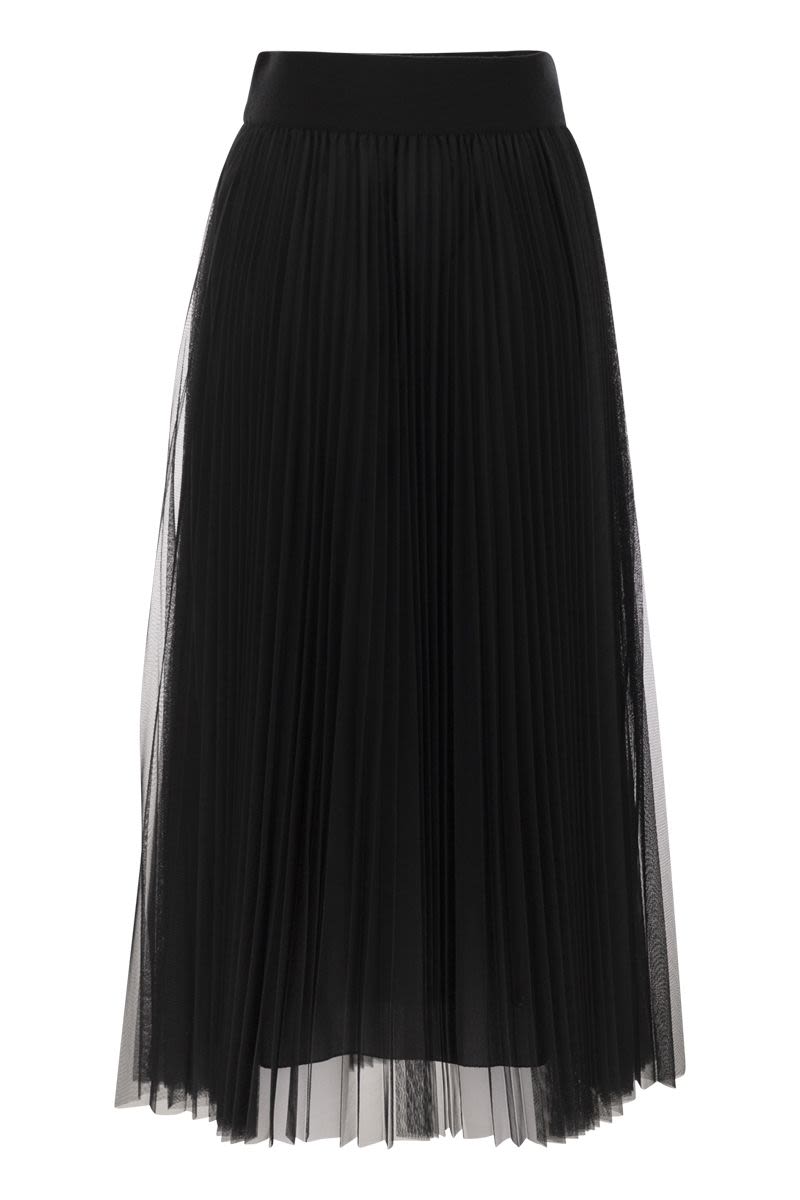 FABIANA FILIPPI Wide Tulle Skirt for Women - Ethereal Elegance
