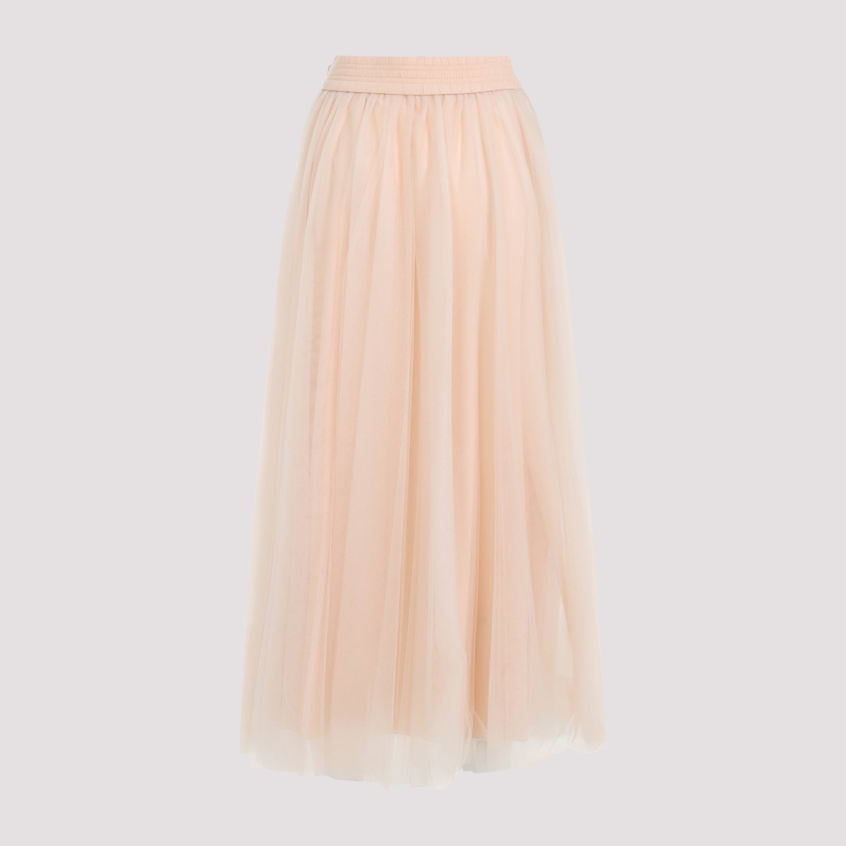 FABIANA FILIPPI Elegant Tulle Midi Skirt