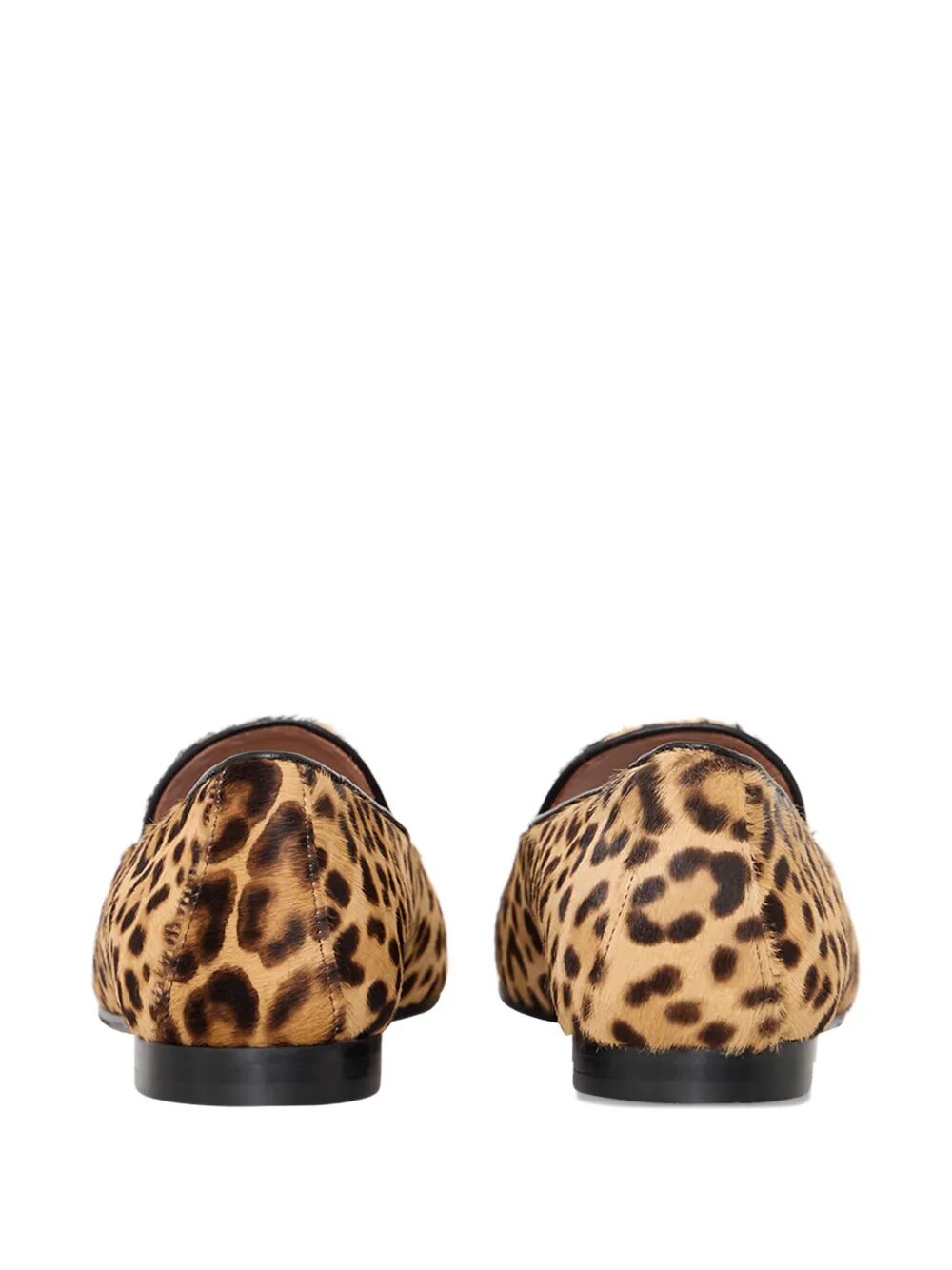 AQUAZZURA Leopard-Print Leather Guanto Slipper