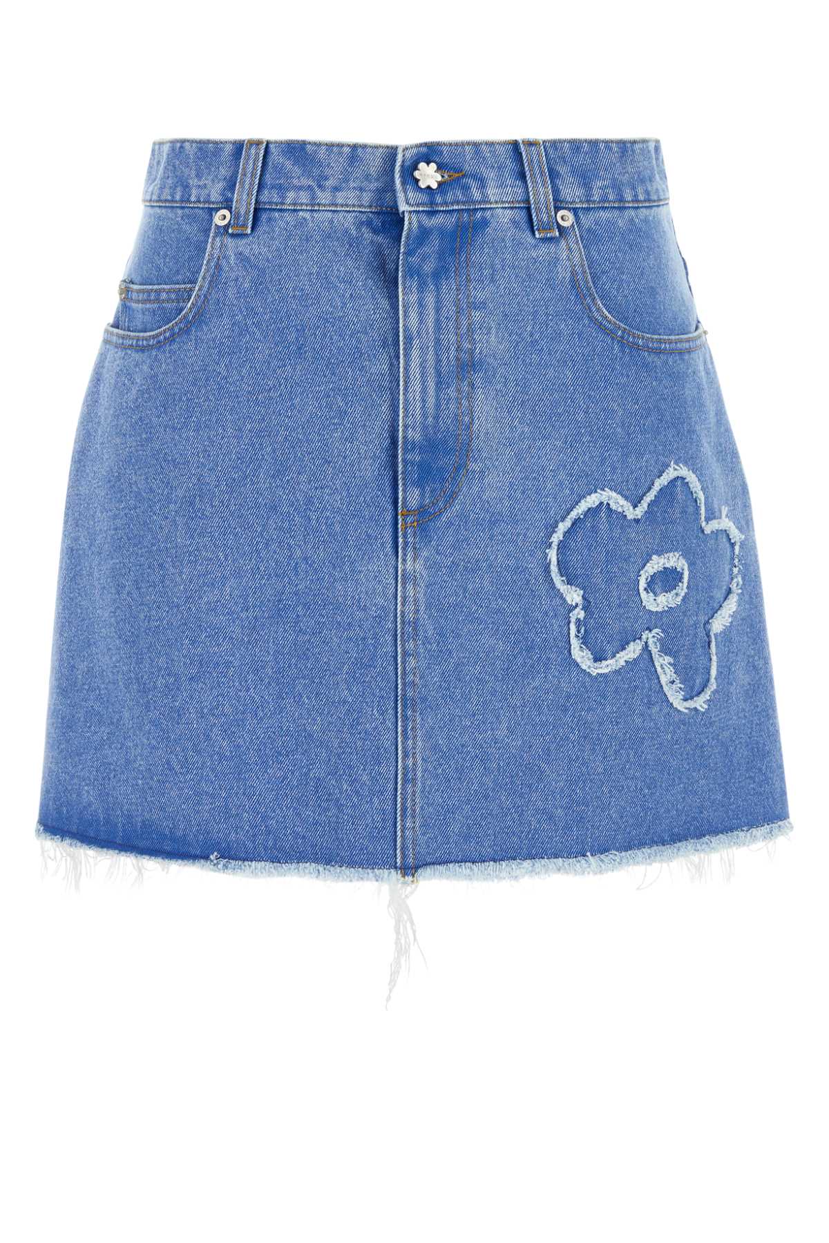 MARNI Women's Denim Mini Skirt - SS25 Collection