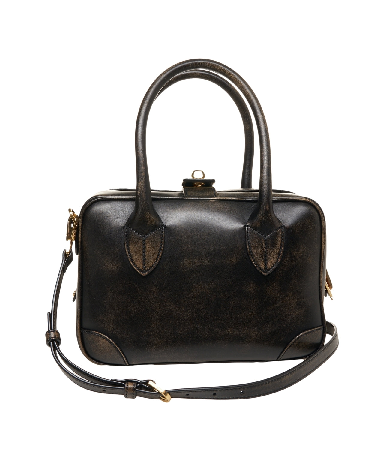 GOLDEN GOOSE Structured Leather Handbag - Mini Size