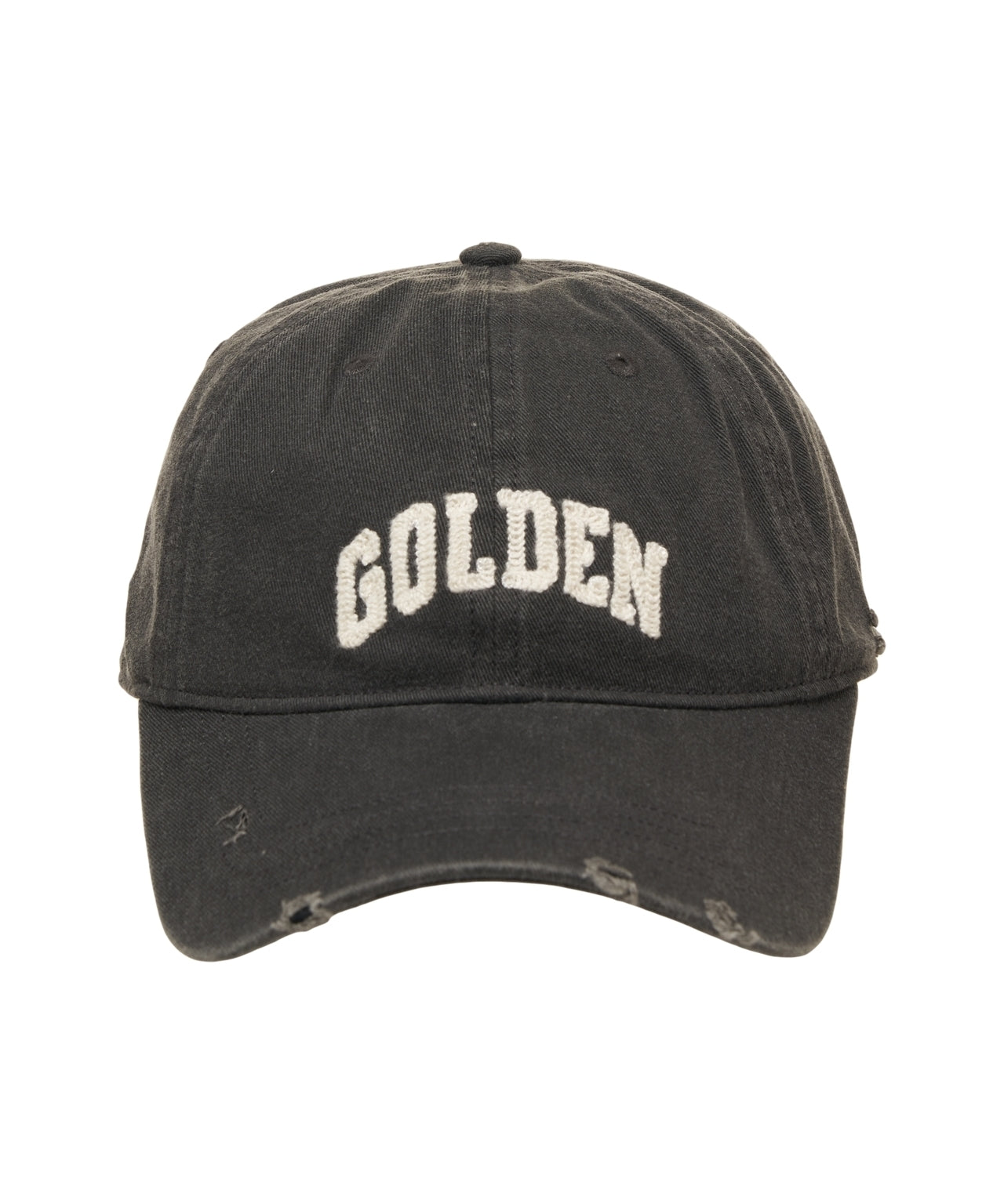 GOLDEN GOOSE Vintage Washed Baseball Cap with Embroidered Logo