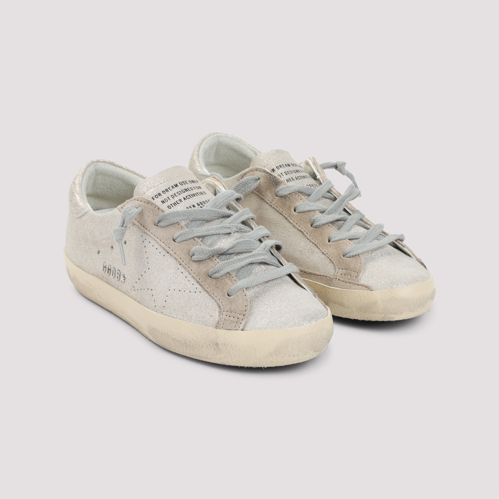 GOLDEN GOOSE Stylish Round Toe Lace-Up Sneakers for Women