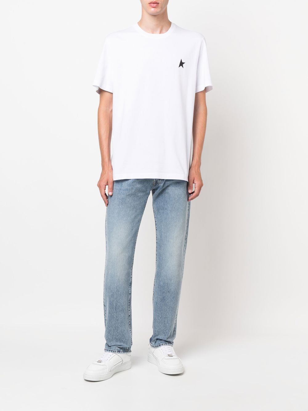 GOLDEN GOOSE Classic Cotton T-Shirt for Men