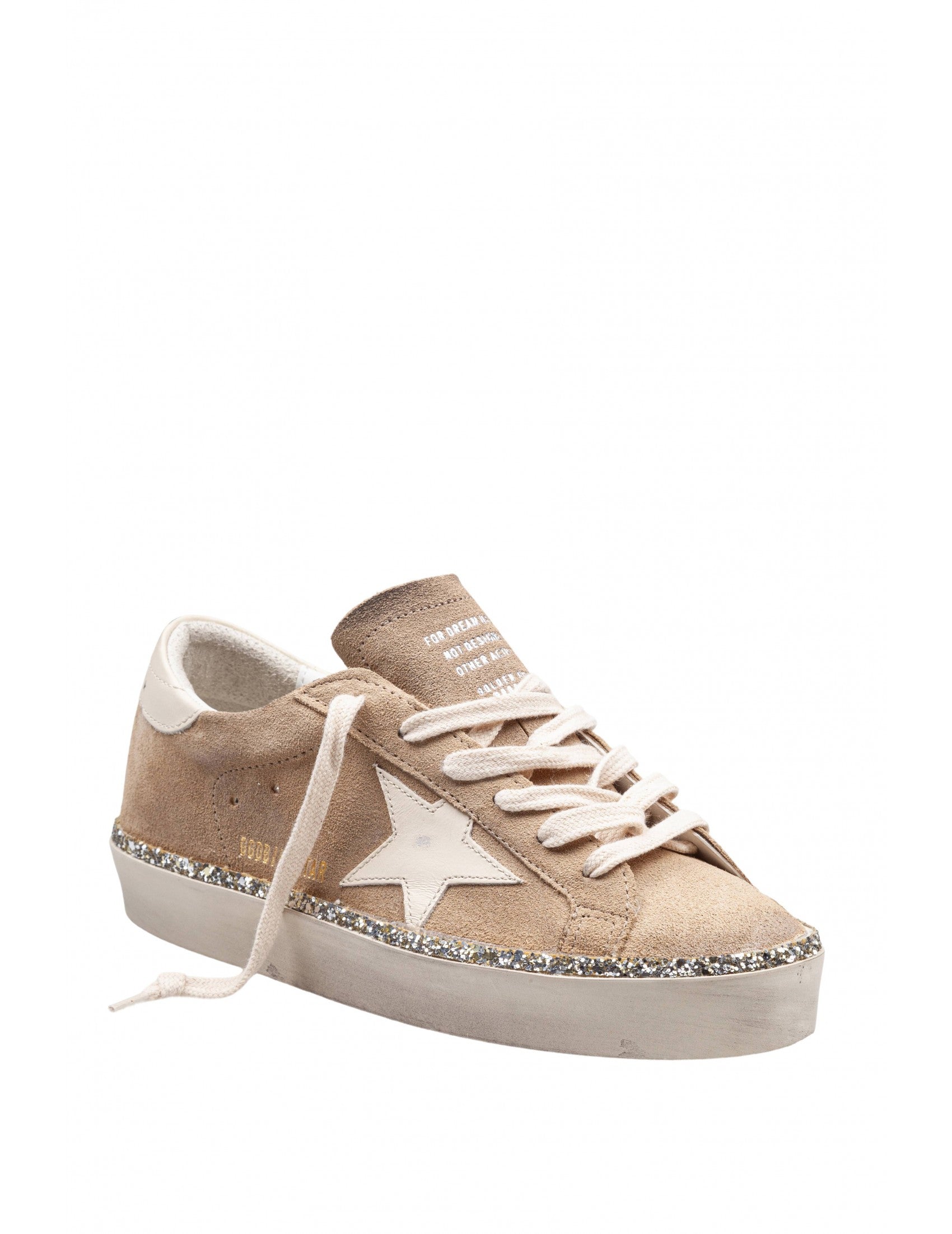 GOLDEN GOOSE High-Top Sparkling Sneakers for Women