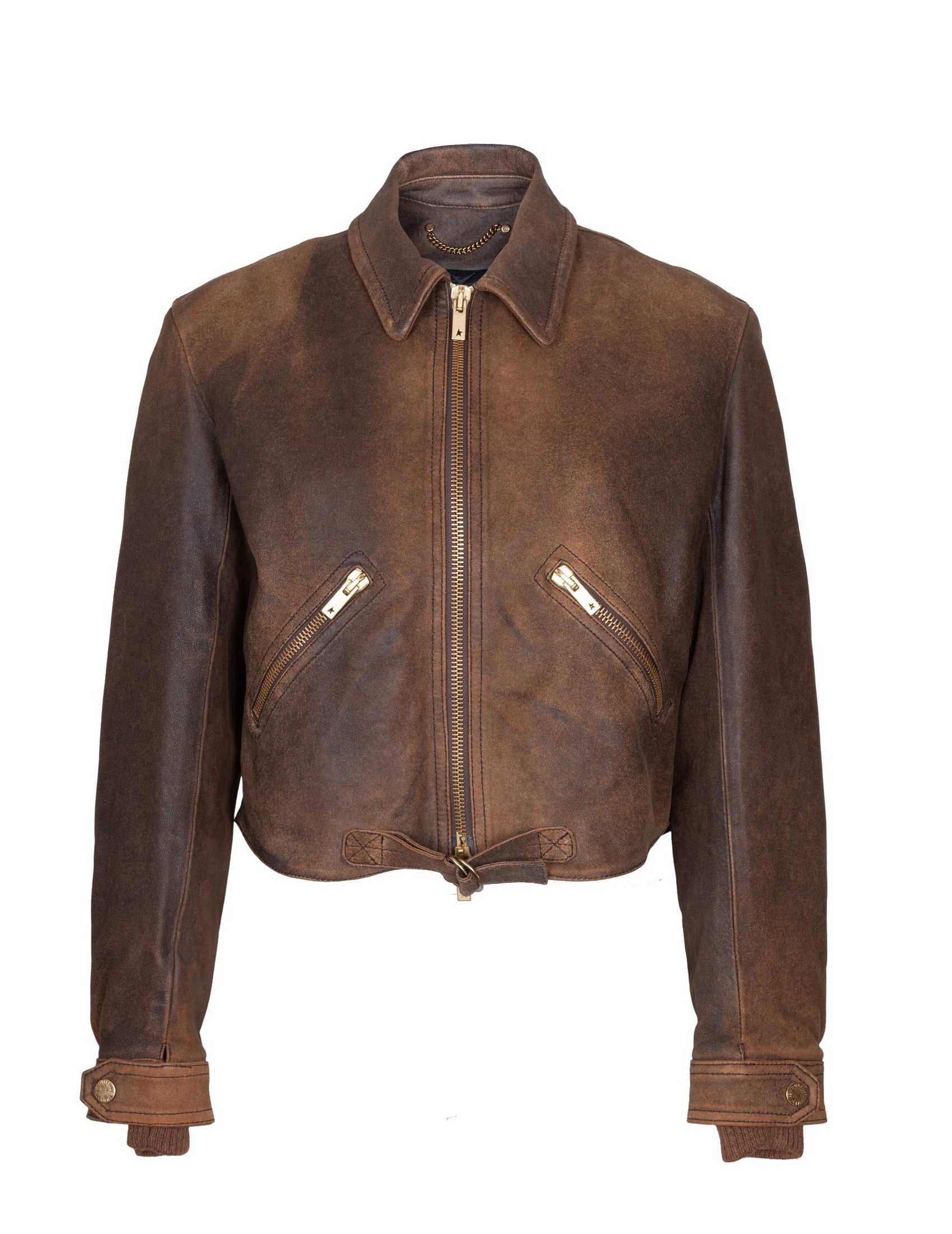 GOLDEN GOOSE Women’s Journey Leather Jacket