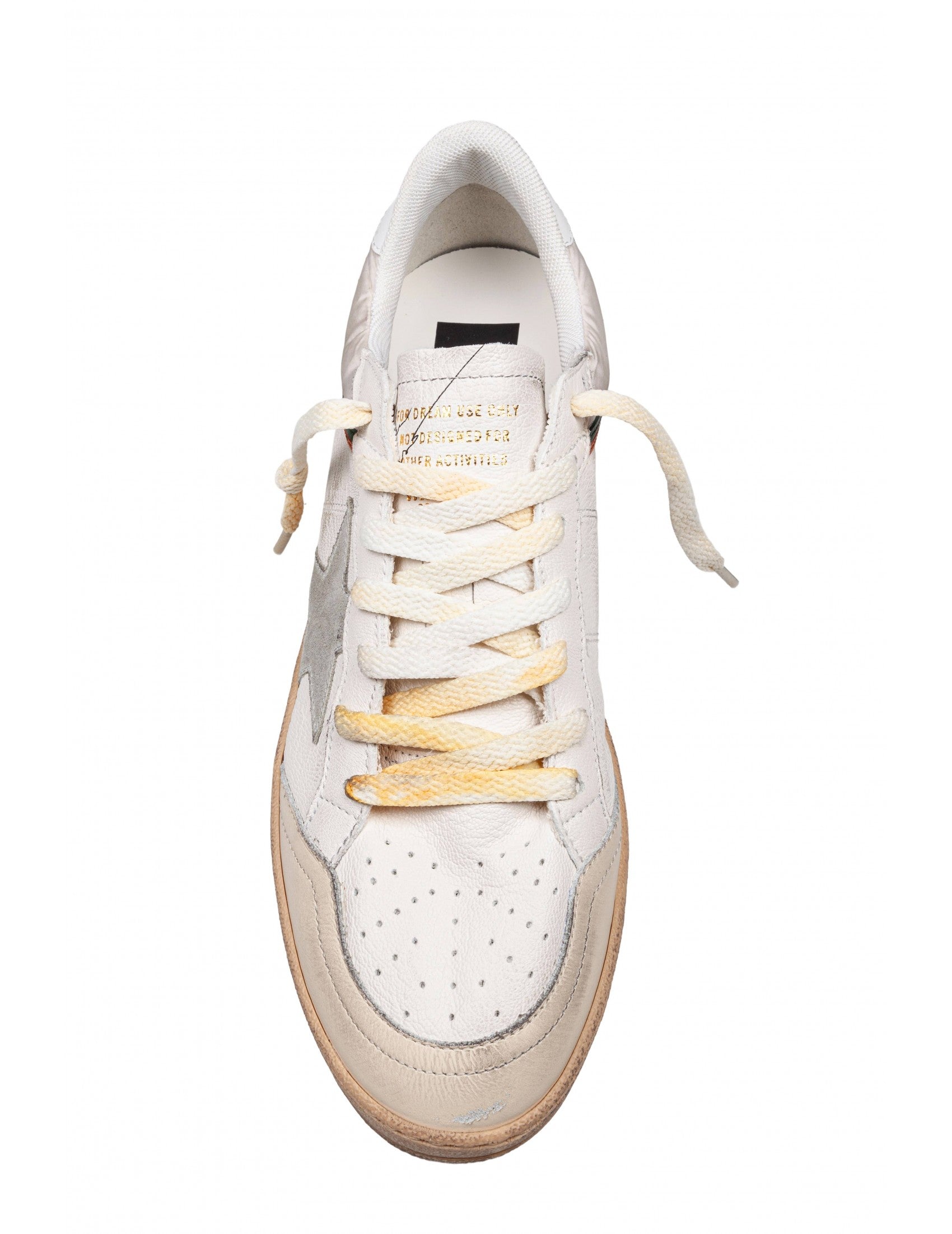 GOLDEN GOOSE Men's Sneaker Ballstar in Nappa and Nylon